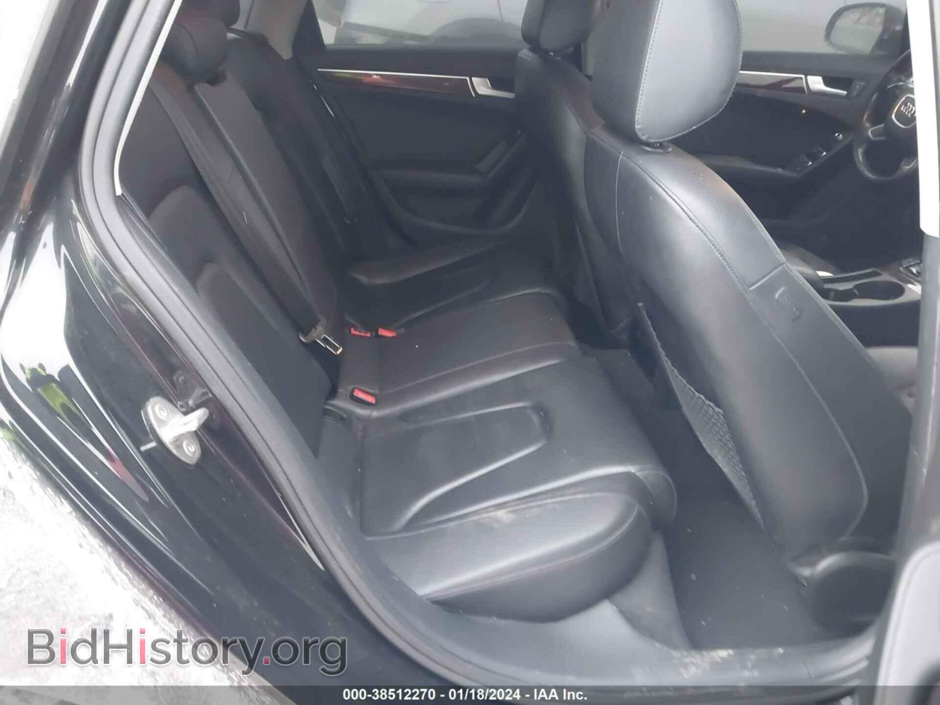 2013 AUDI A4 - VIN: WAUFFAFL8DN036752 - Фото 8