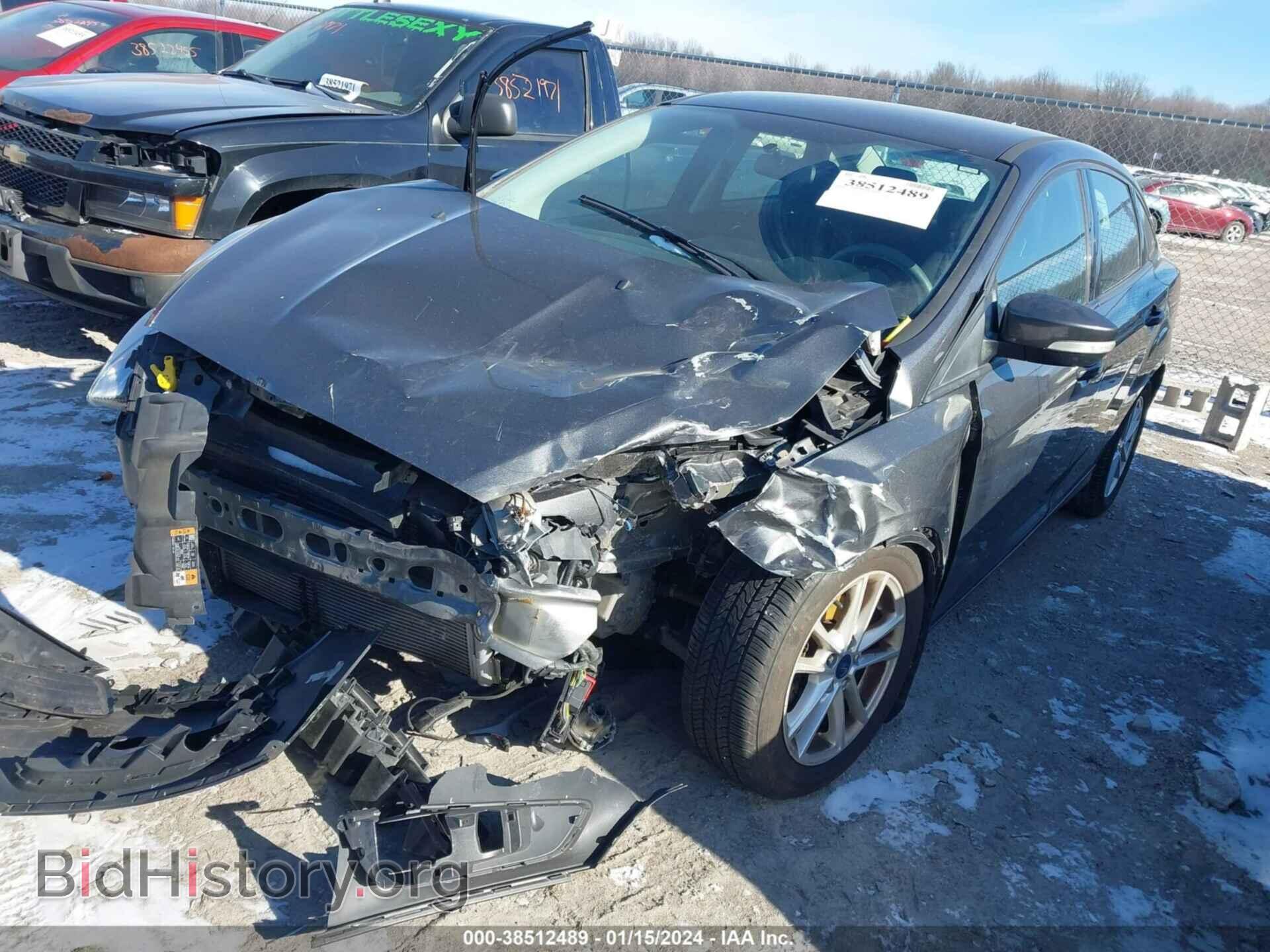 2016 FORD FOCUS - VIN: 1FADP3F2XGL368580 - Фото 2