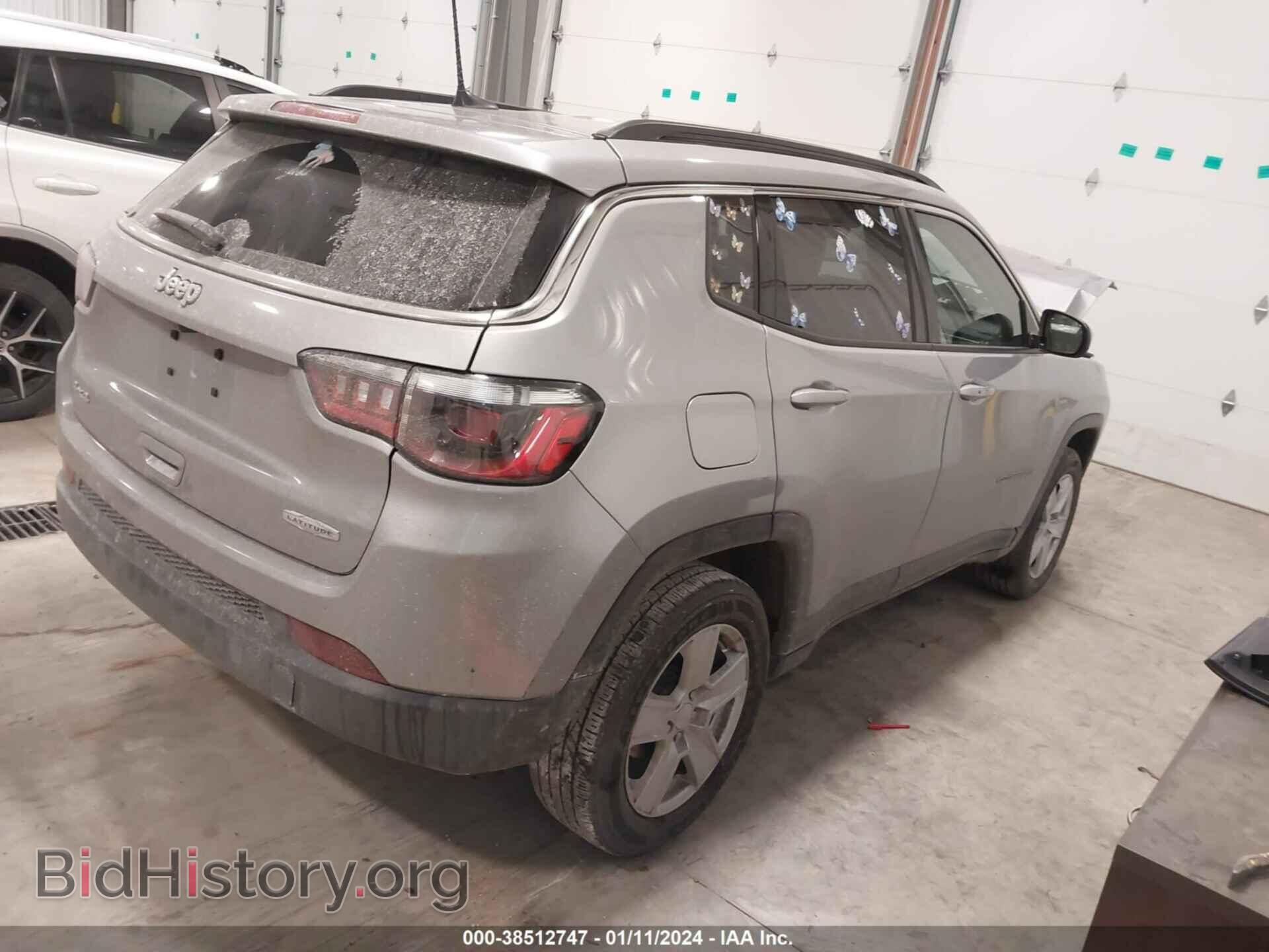 2022 JEEP COMPASS - VIN: 3C4NJDBBXNT233001 - Фото 4