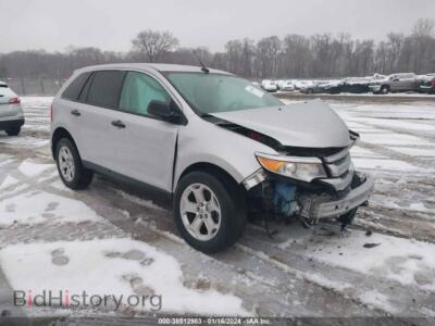 2014 Ford EDGE SE, серебристый — VIN 2FMDK4GC3EBA22241, IAAI