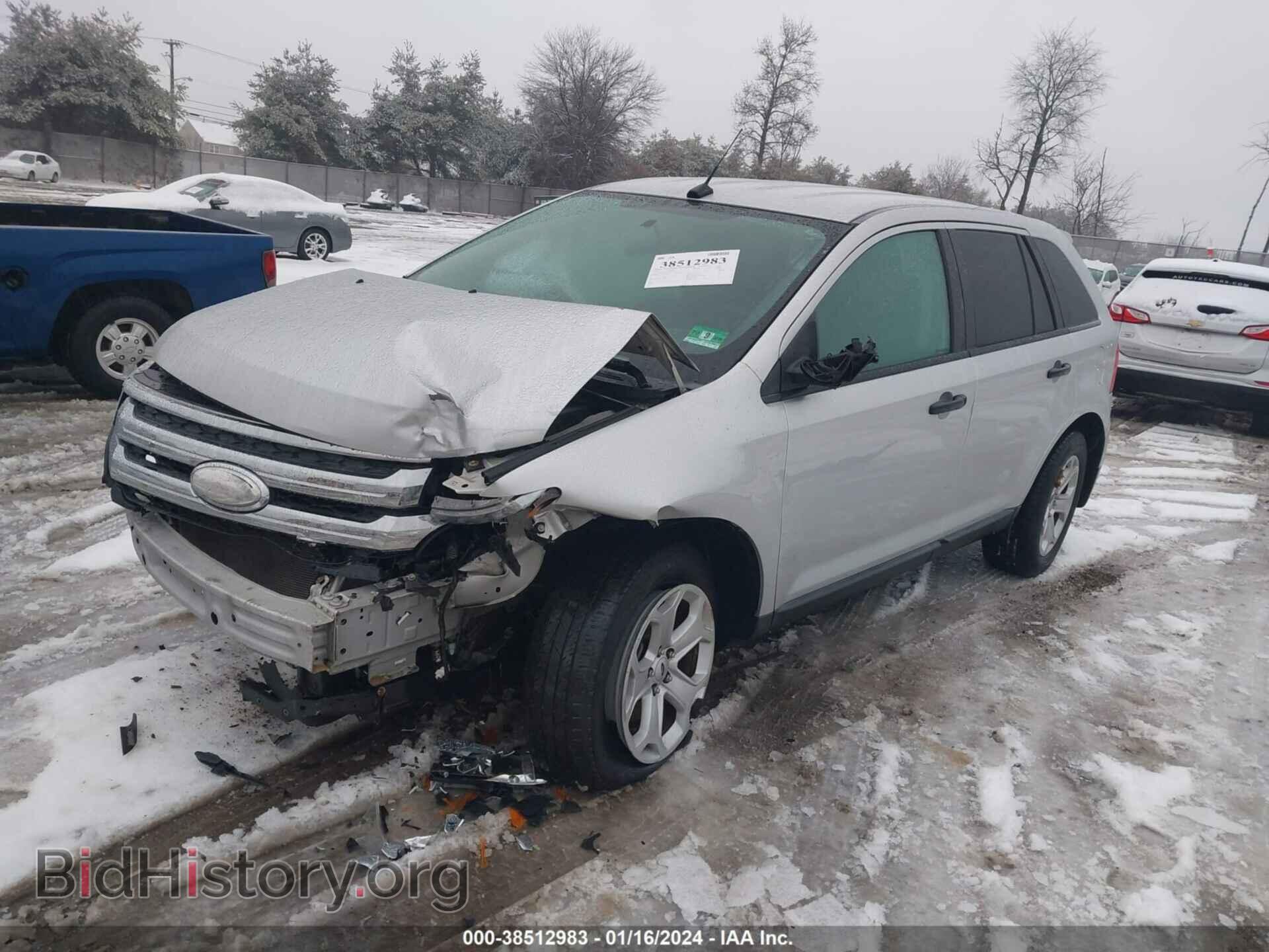 2014 FORD EDGE - VIN: 2FMDK4GC3EBA22241 - Фото 2