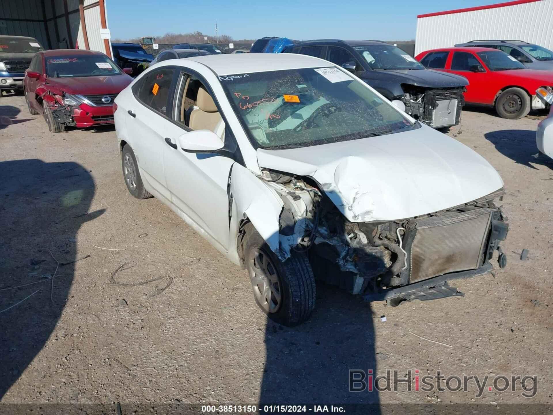 Photo KMHCT4AE7CU045872 - HYUNDAI ACCENT 2012