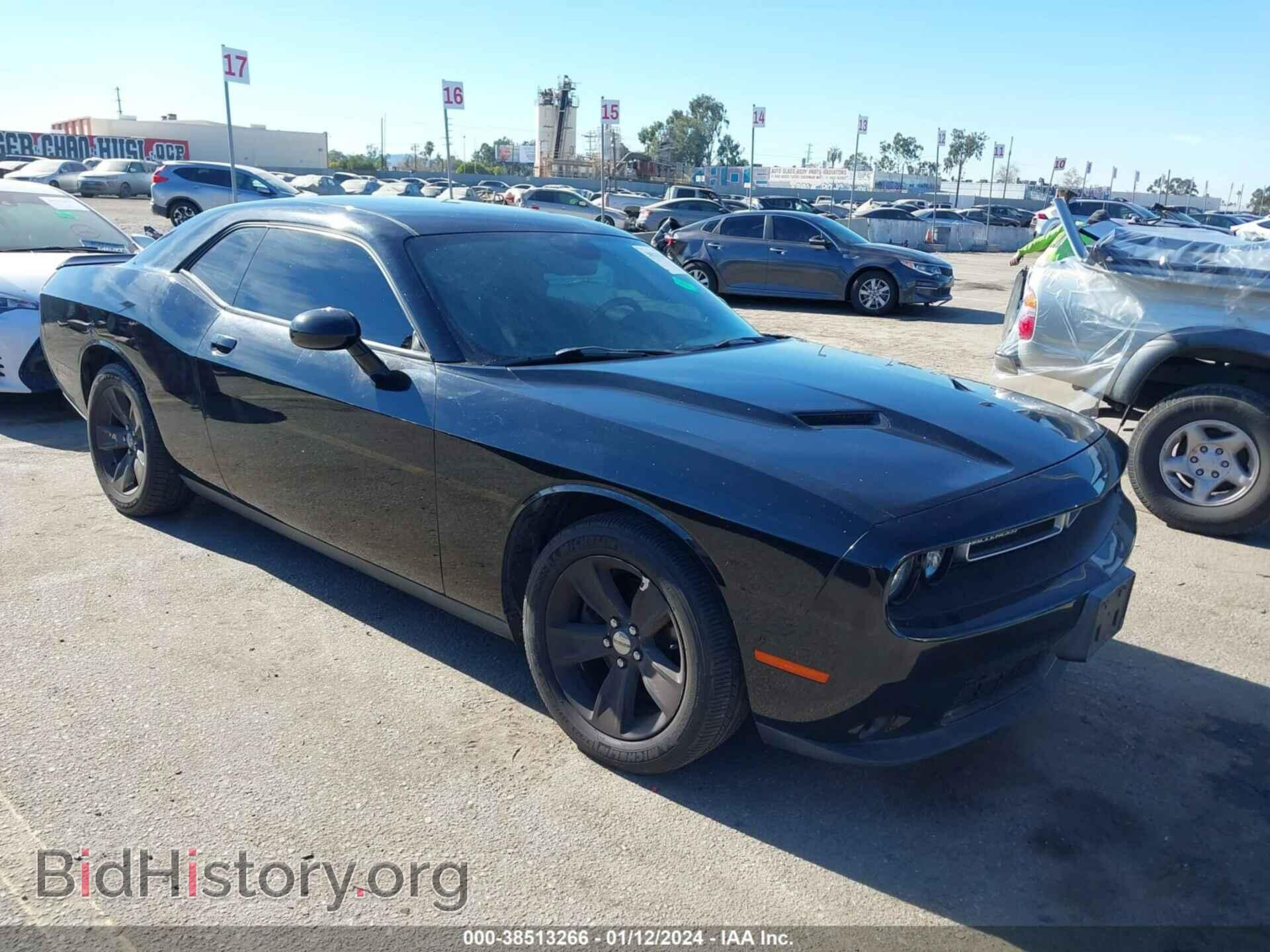 Фотография 2C3CDZAG8GH236486 - DODGE CHALLENGER 2016