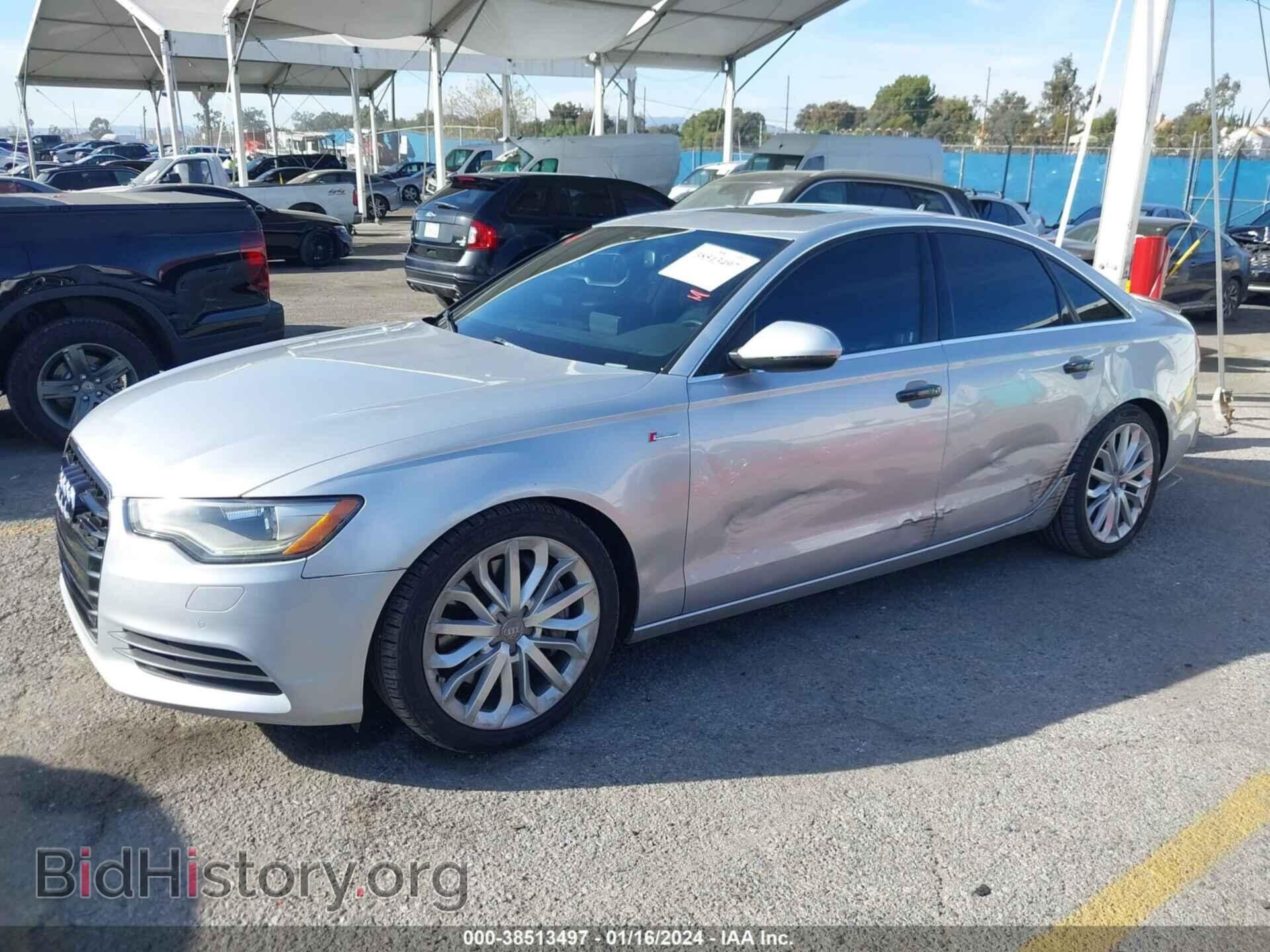 2012 AUDI A6 - VIN: WAUGGAFC3CN040174 - Фото 2