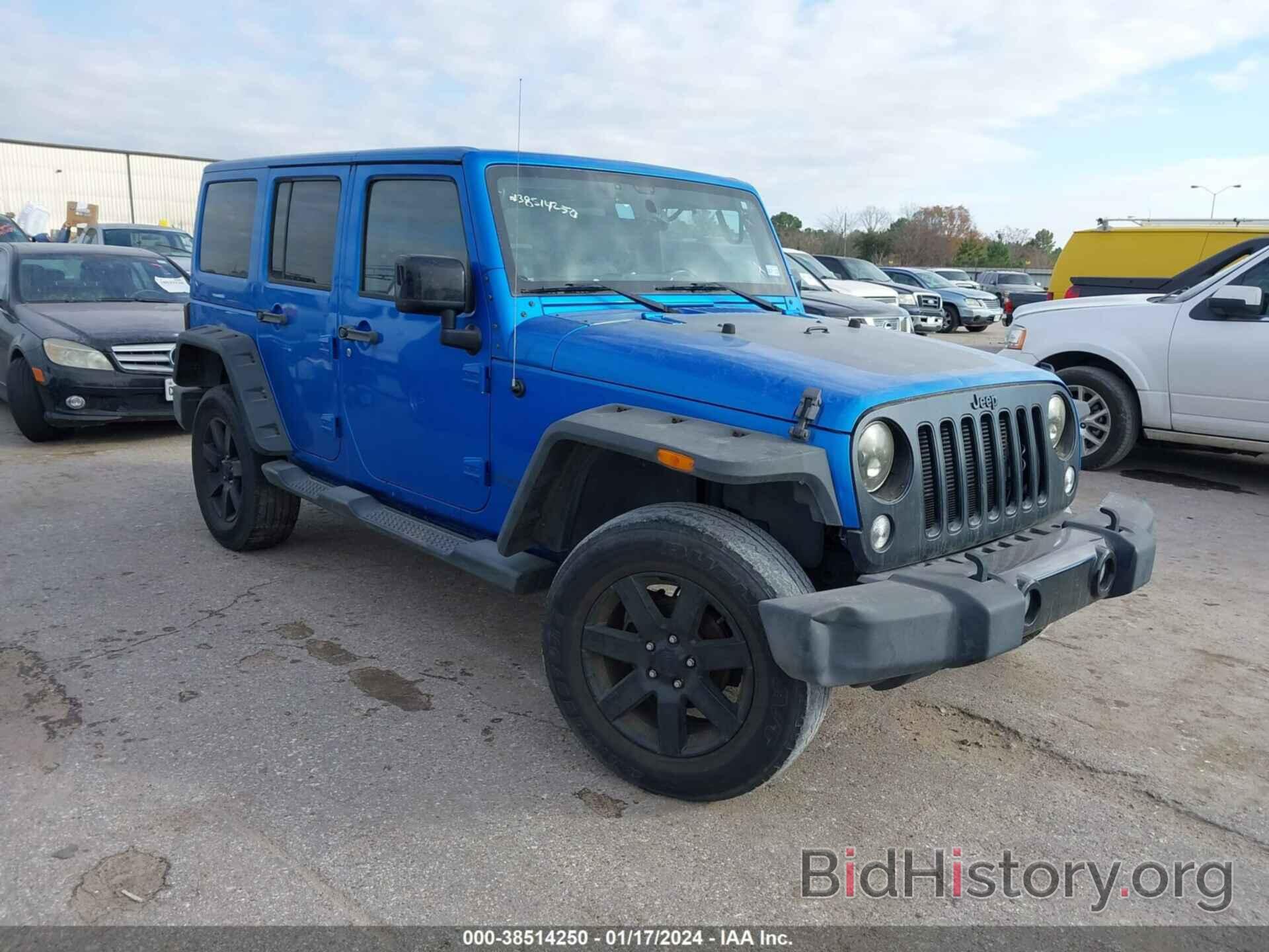 Photo 1C4BJWEG2EL325074 - JEEP WRANGLER UNLIMITED 2014