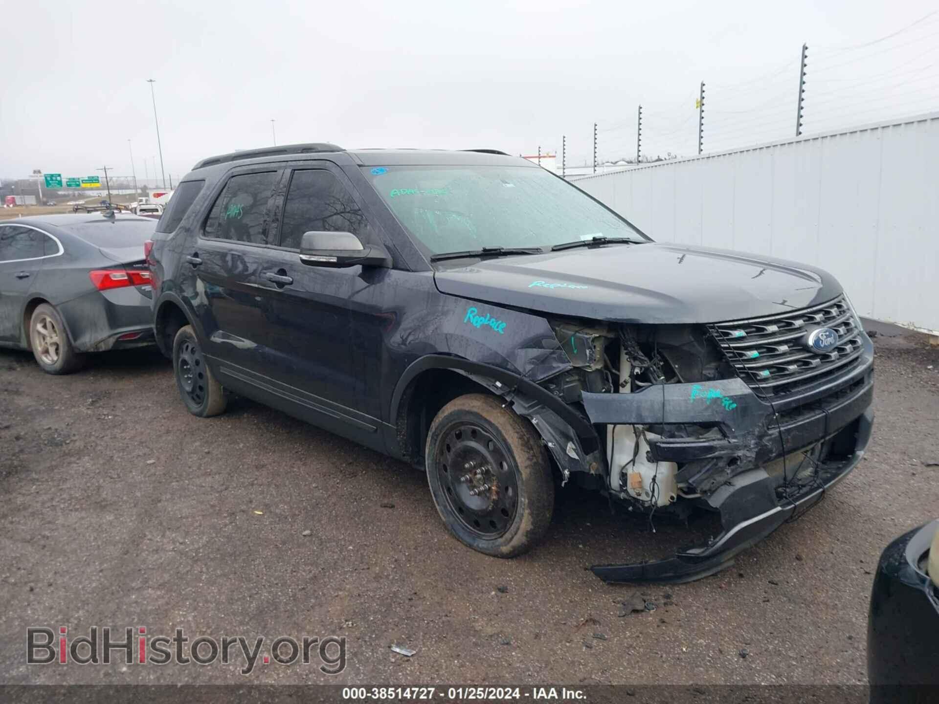 Фотография 1FM5K8DH9HGD12301 - FORD EXPLORER 2017