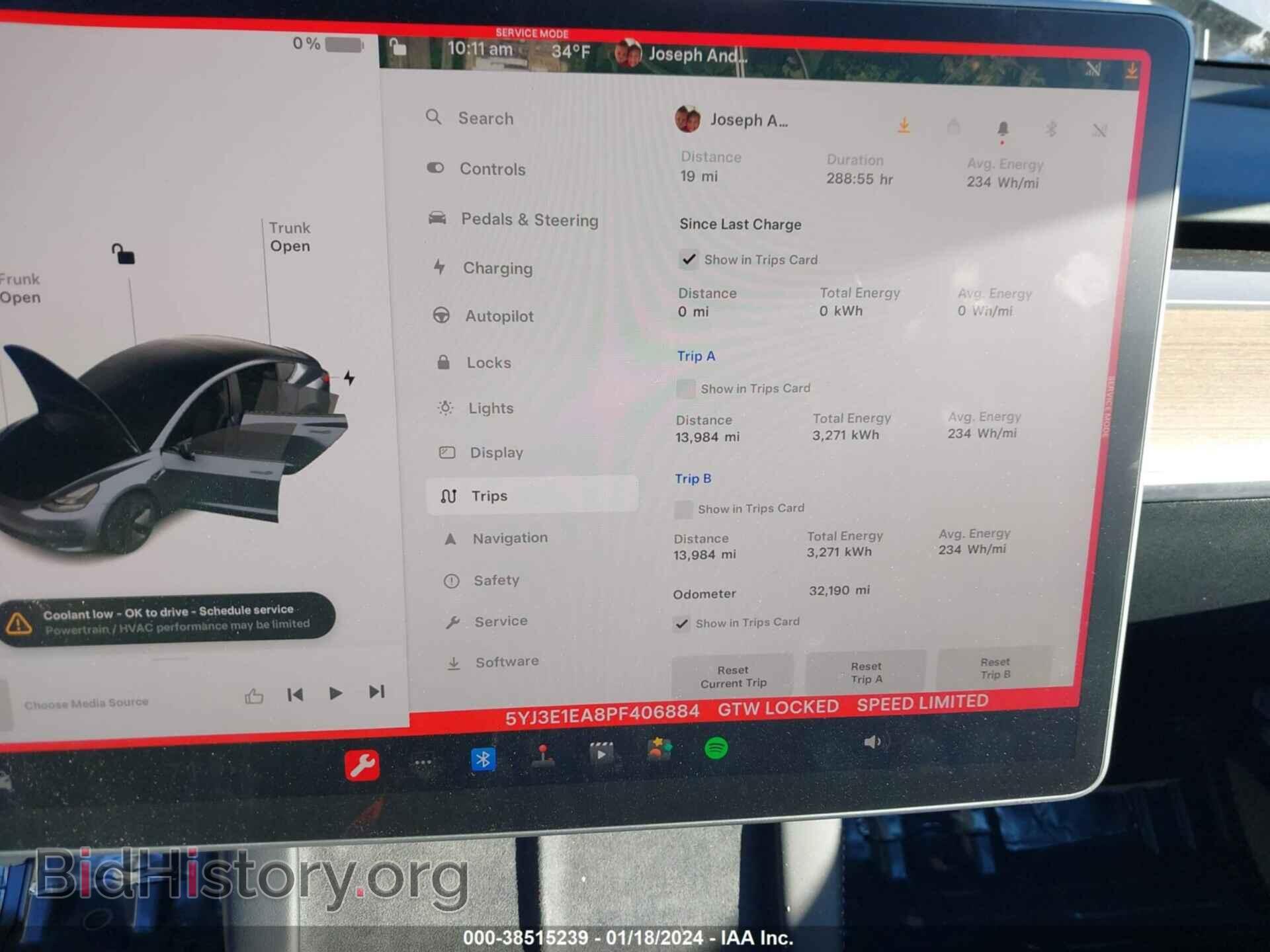2023 TESLA MODEL 3 - VIN: 5YJ3E1EA8PF406884 - Фото 7