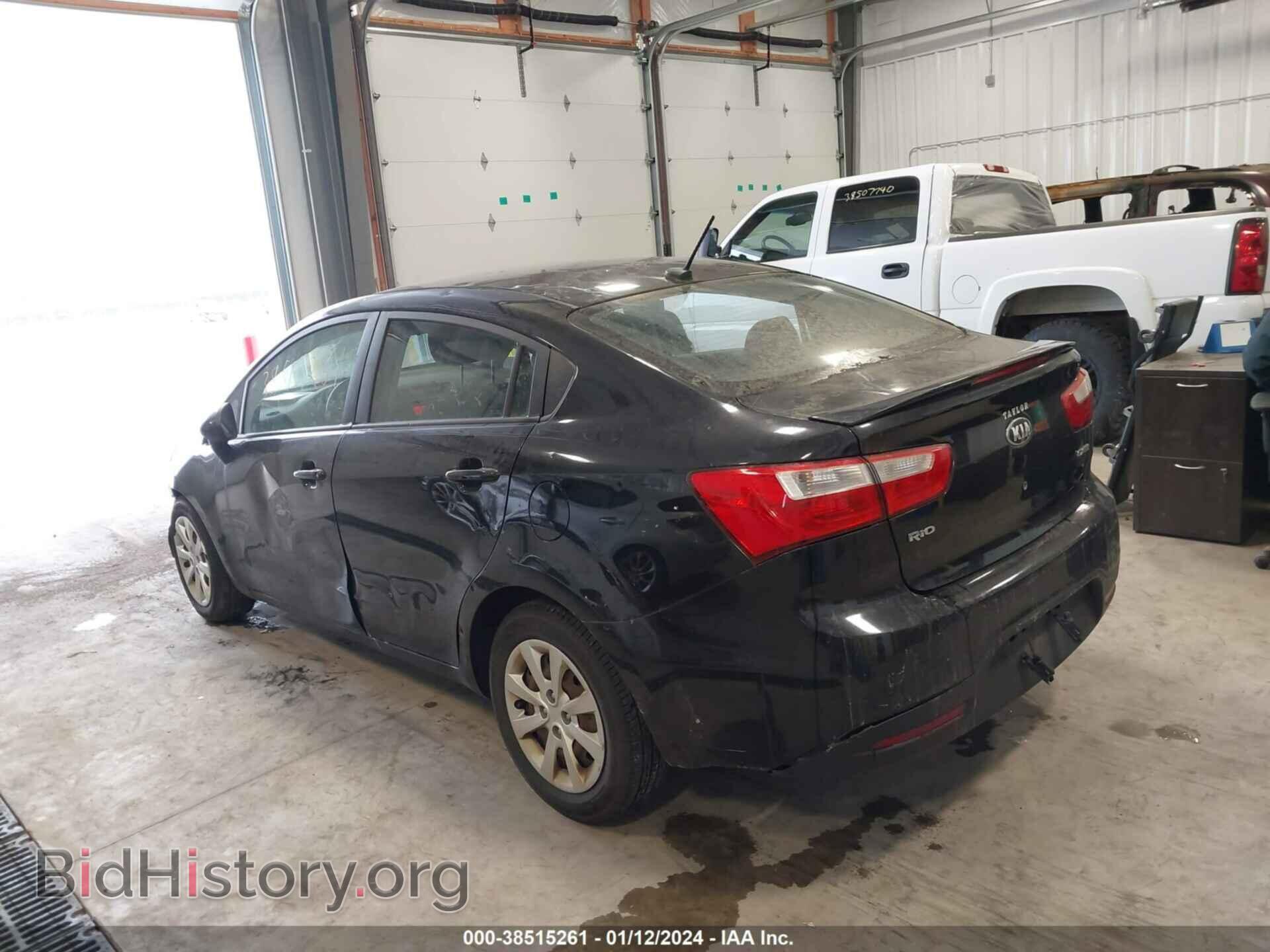 2013 KIA RIO - VIN: KNADN4A35D6154366 - Photo 3