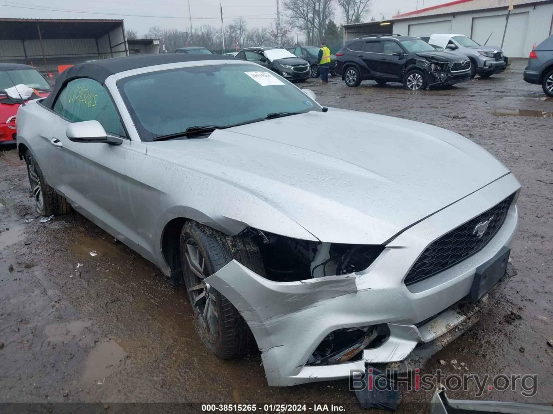 Photo 1FATP8UH6F5404414 - FORD MUSTANG 2015