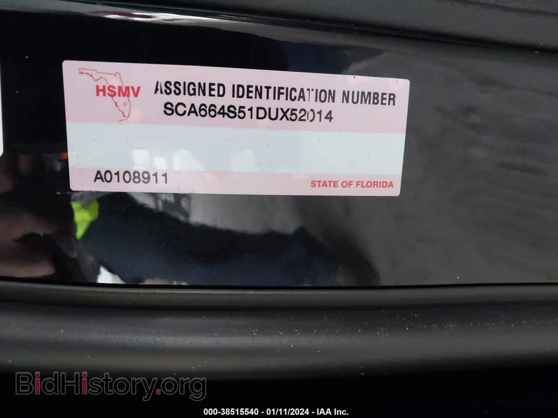 2013 ROLLS-ROYCE GHOST - VIN: SCA664S51DUX52014 - Фото 9