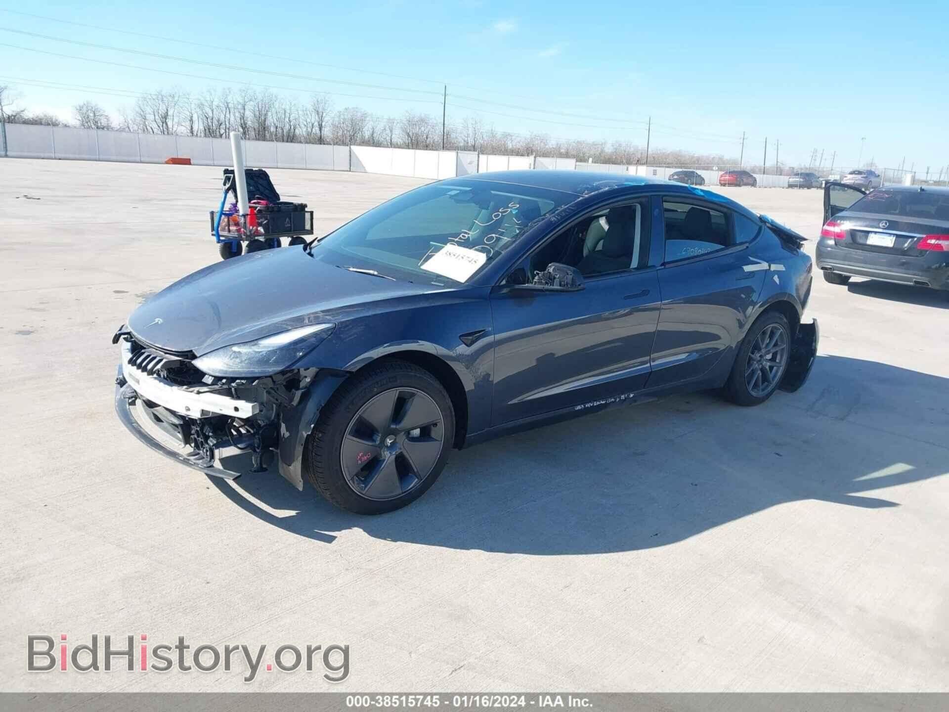 2023 TESLA MODEL 3 - VIN: 5YJ3E1EA9PF623120 - Фото 2