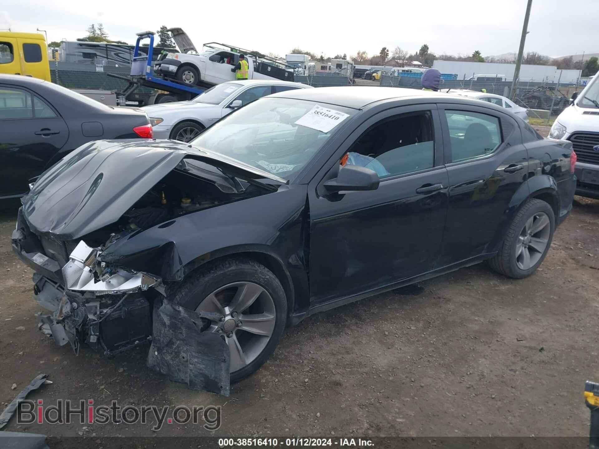 2013 DODGE AVENGER - VIN: 1C3CDZAB0DN638798 - Фото 2