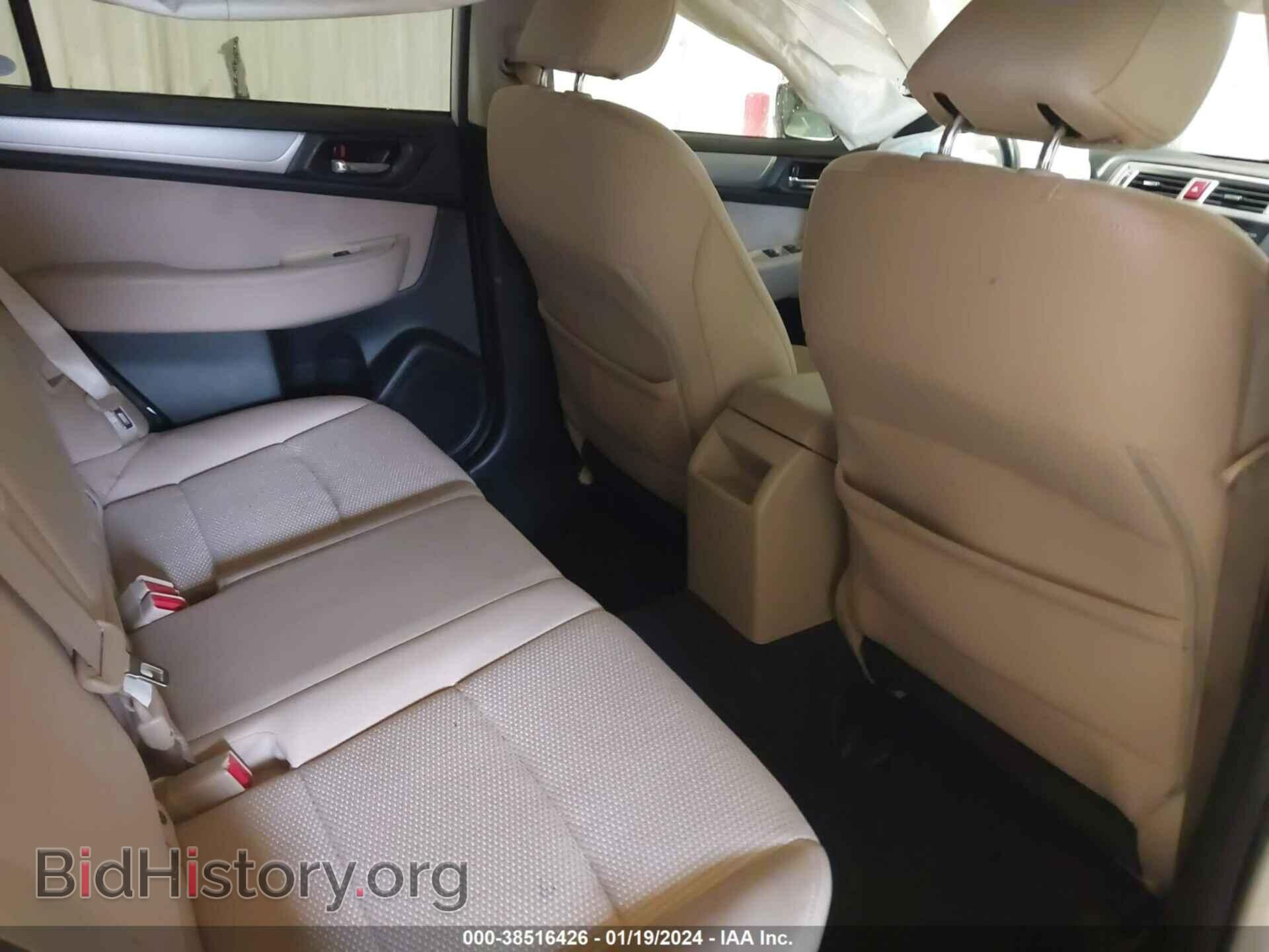 2016 SUBARU OUTBACK - VIN: 4S4BSACCXG3246945 - Фото 8