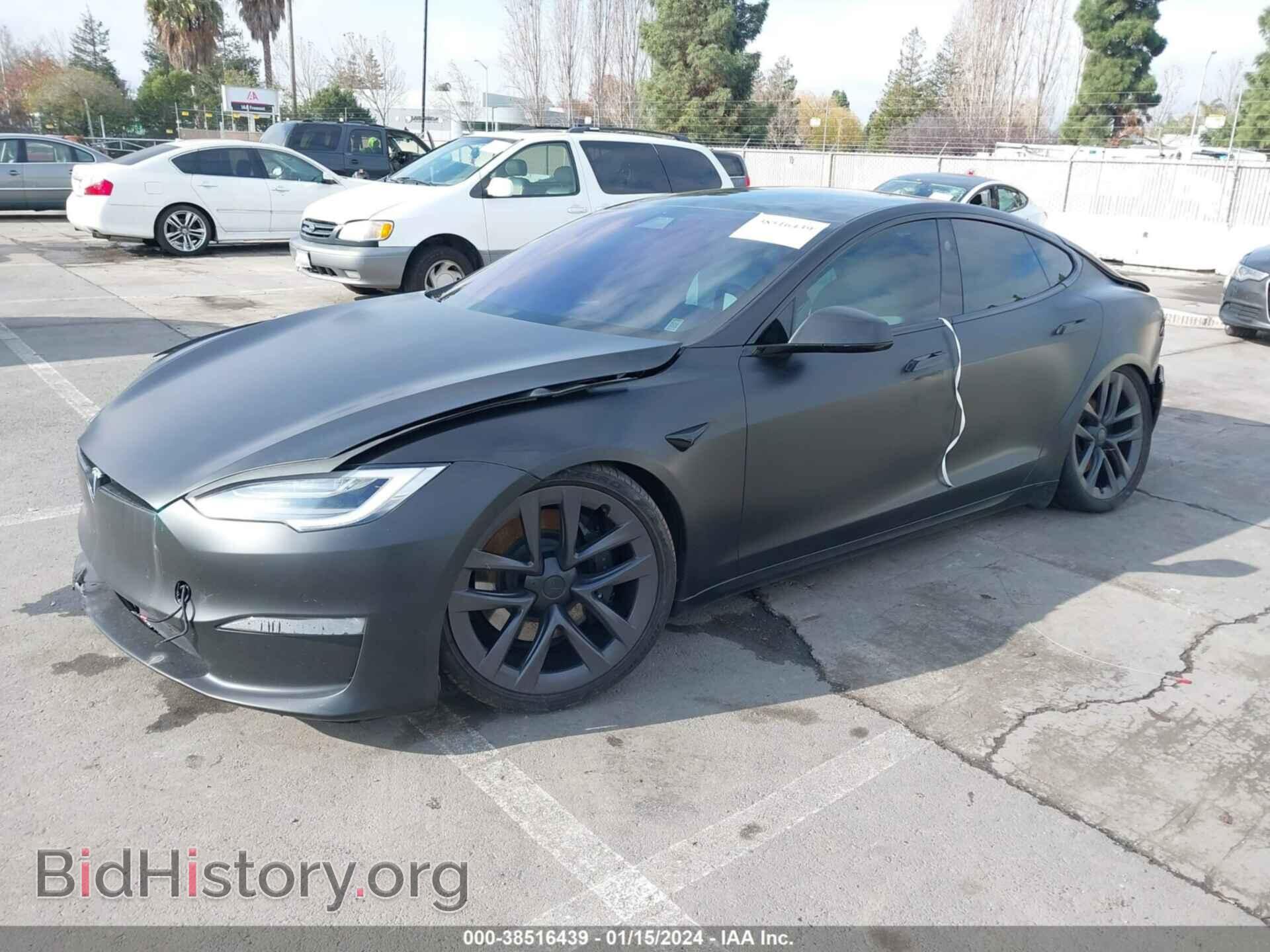 2021 TESLA MODEL S - VIN: 5YJSA1E64MF448936 - Photo 2
