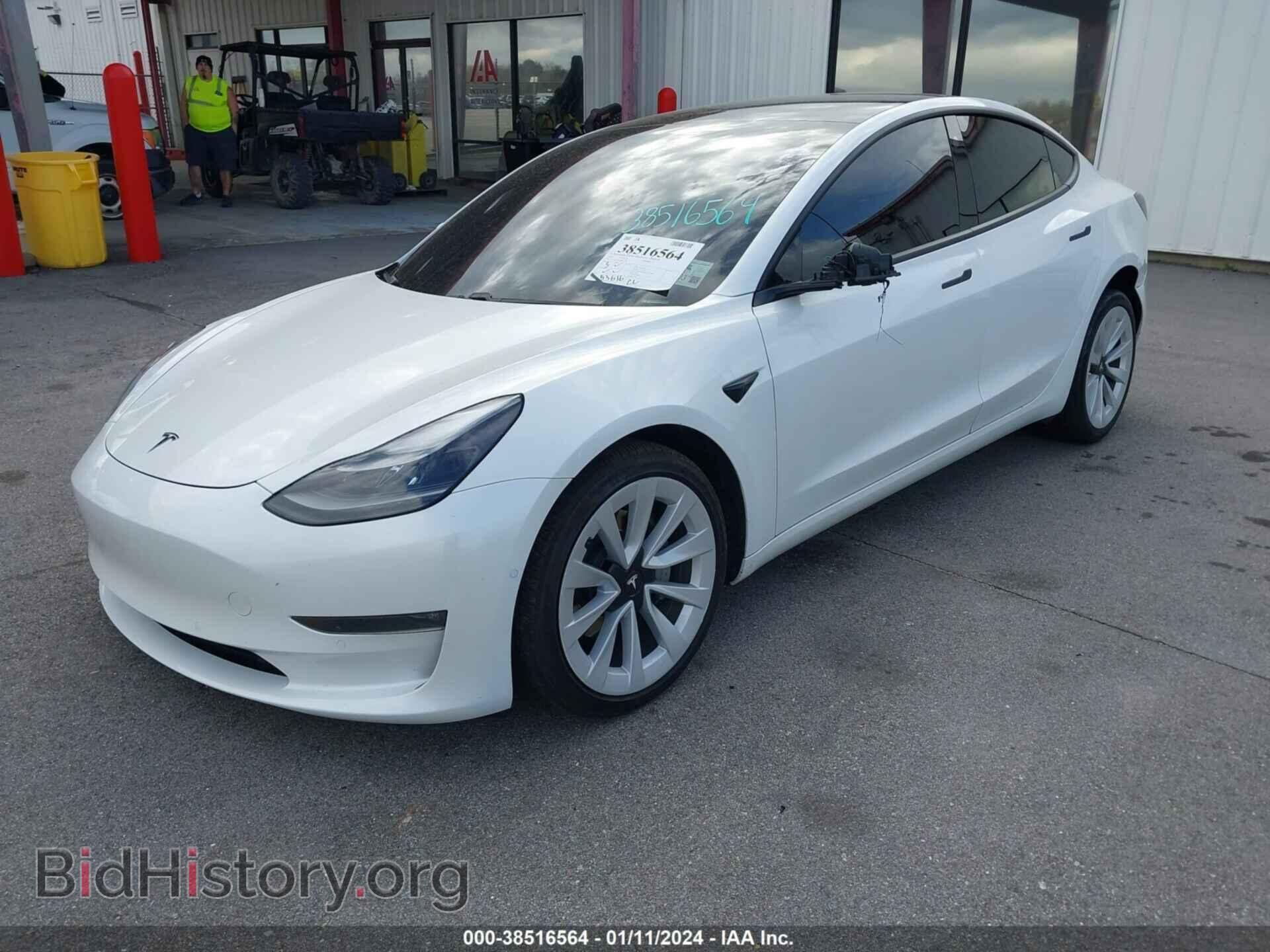2021 TESLA MODEL 3 - VIN: 5YJ3E1EB4MF924253 - Фото 2