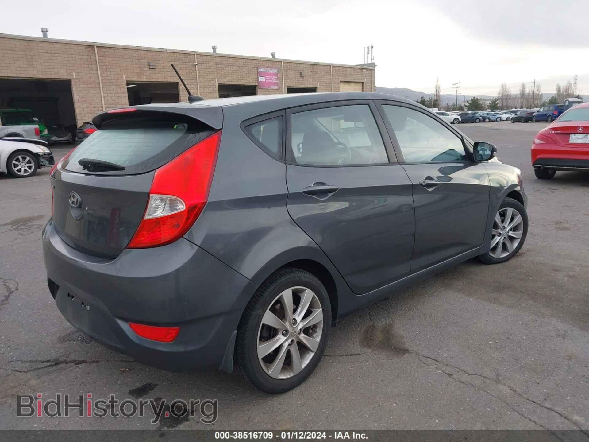 2013 HYUNDAI ACCENT - VIN: KMHCU5AE9DU063214 - Фото 4