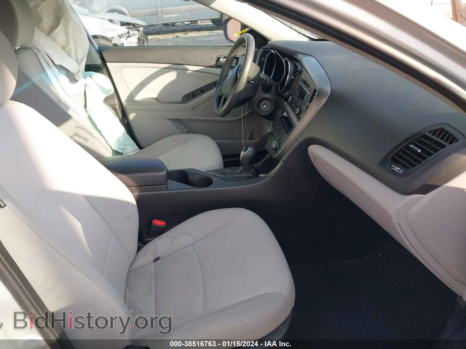 2013 KIA OPTIMA - VIN: KNAGM4A71D5305678 - Фото 5