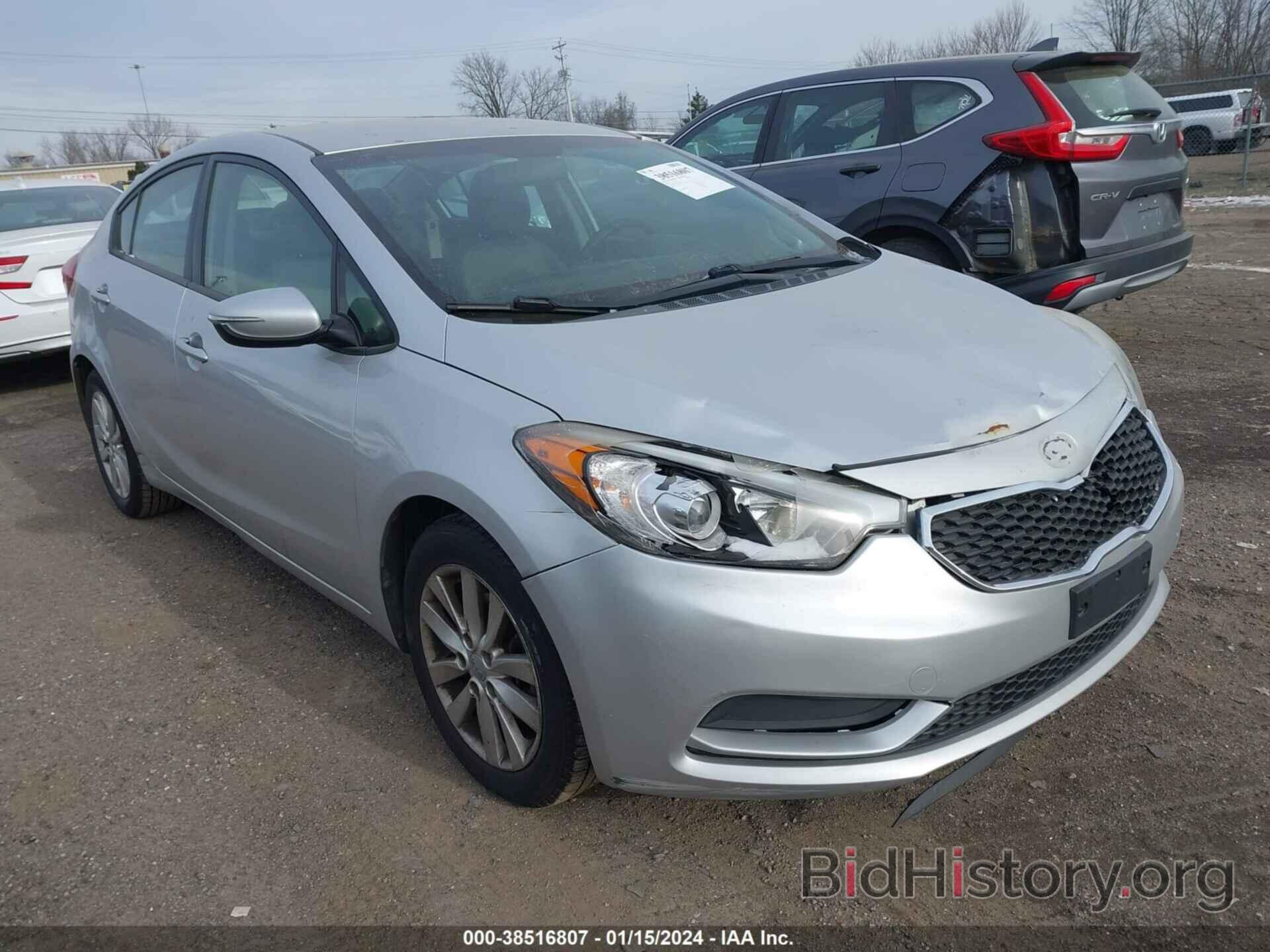 Photo KNAFX4A6XE5145635 - KIA FORTE 2014