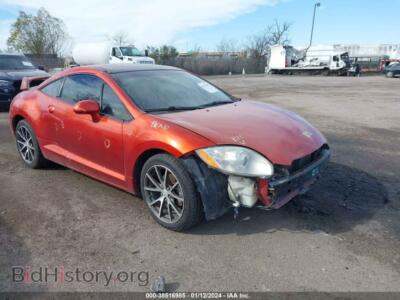 2011 Mitsubishi ECLIPSE GS/GS Sport, orange — VIN 4A31K5DF9BE001774, IAAI