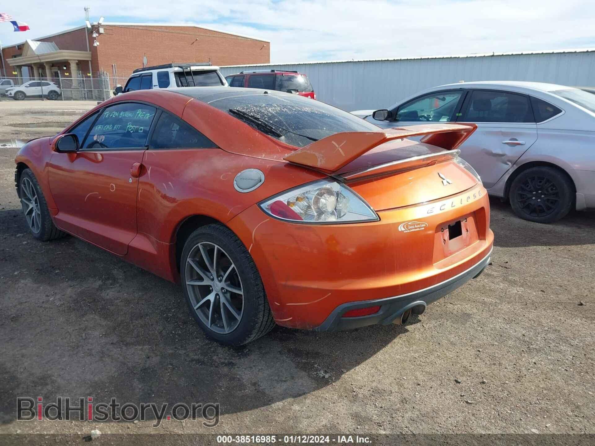 2011 MITSUBISHI ECLIPSE - VIN: 4A31K5DF9BE001774 - Фото 3
