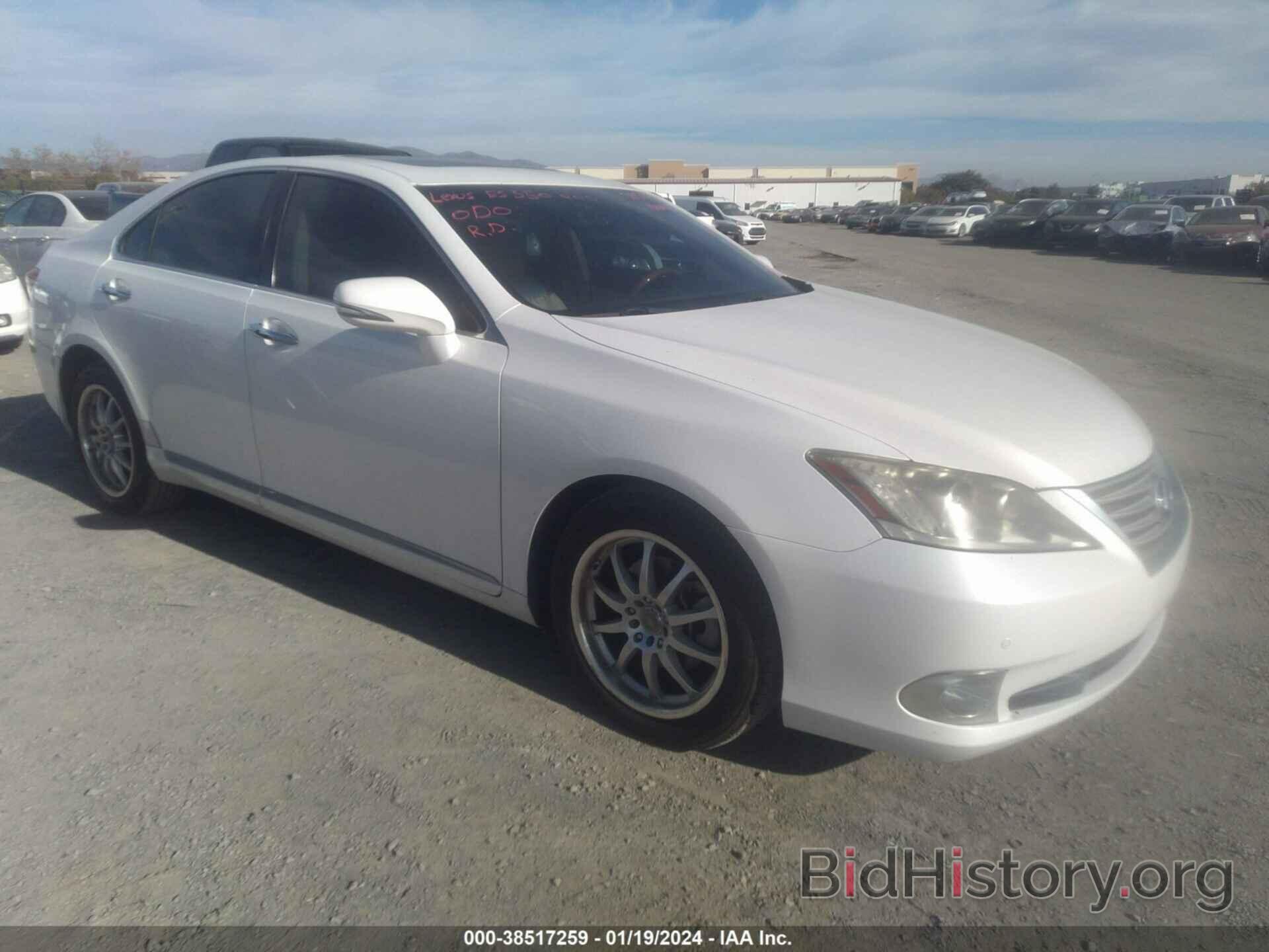 Photo JTHBK1EG3A2386027 - LEXUS ES 350 2010