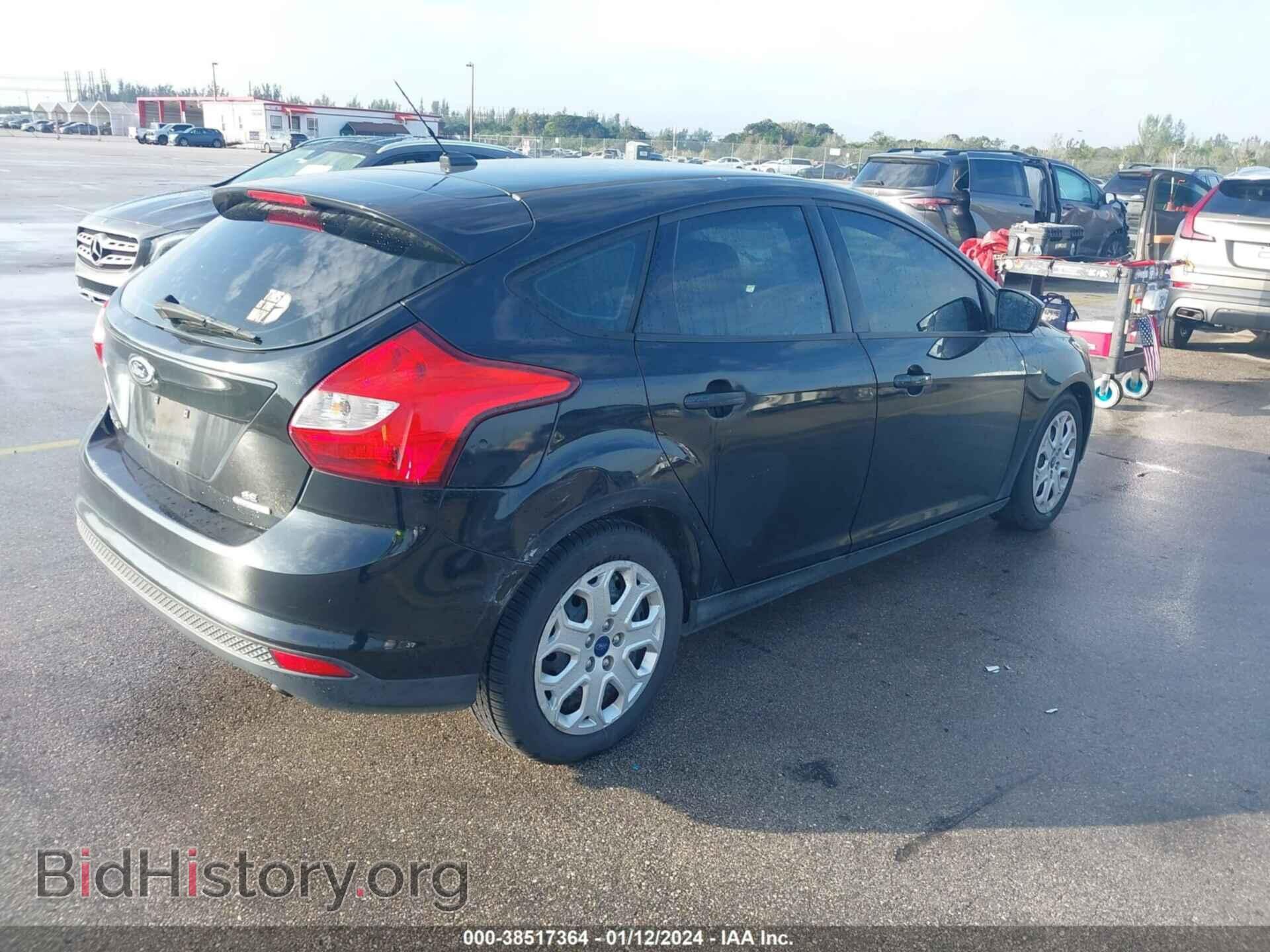 2012 FORD FOCUS - VIN: 1FAHP3K28CL444475 - Фото 4