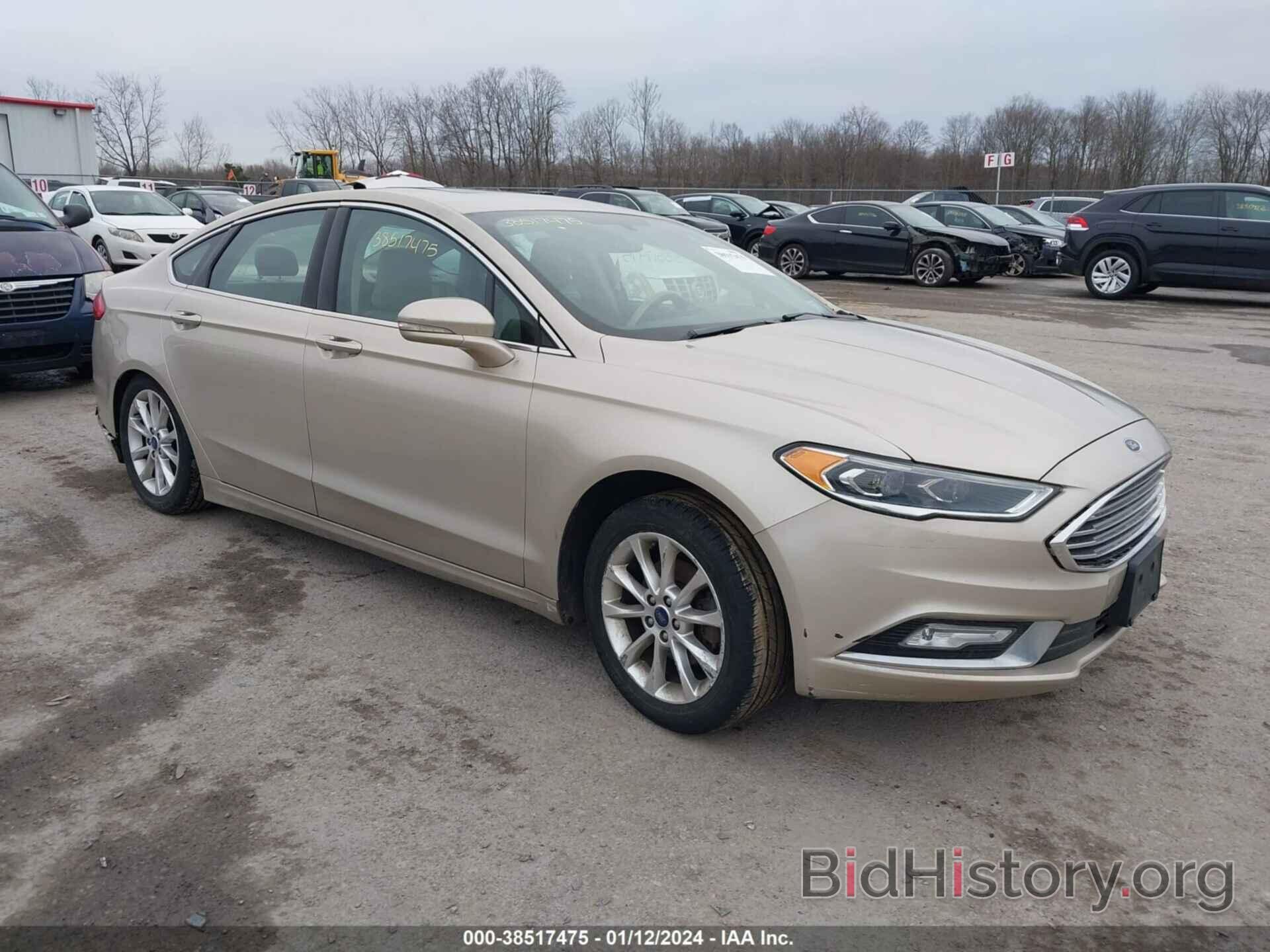 Photo 3FA6P0HD5HR115658 - FORD FUSION 2017