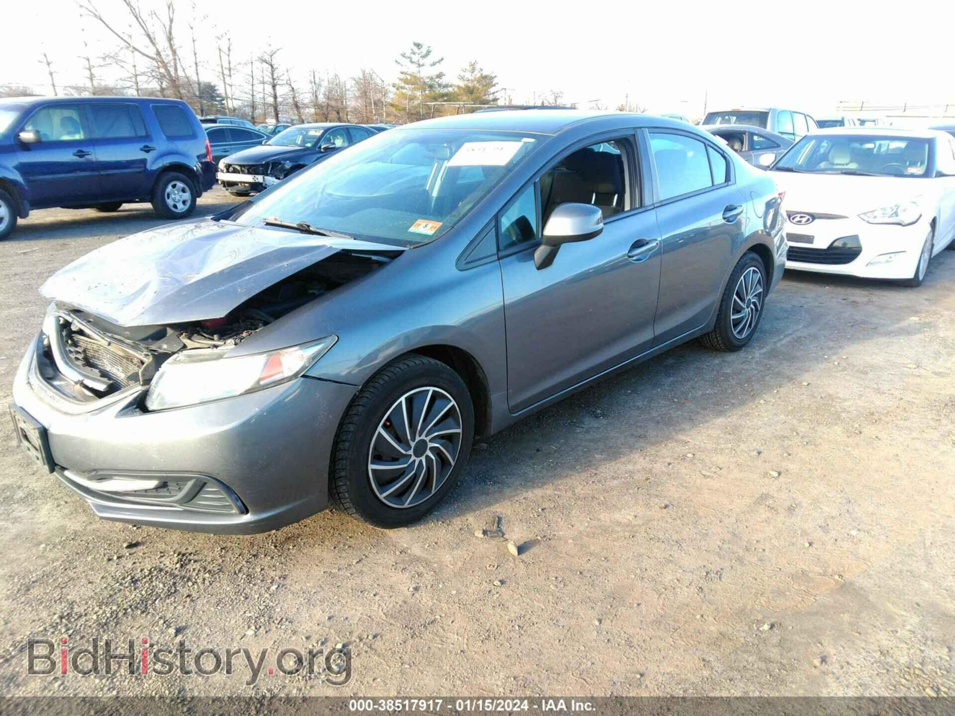 2013 HONDA CIVIC - VIN: 19XFB2F53DE219194 - Фото 2