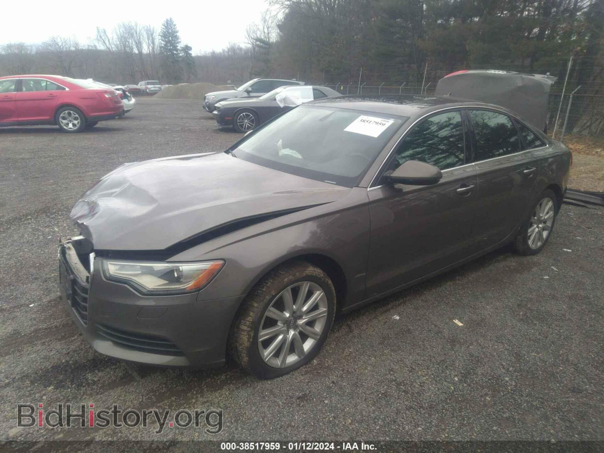 2013 AUDI A6 - VIN: WAUGFAFC8DN155969 - Photo 2