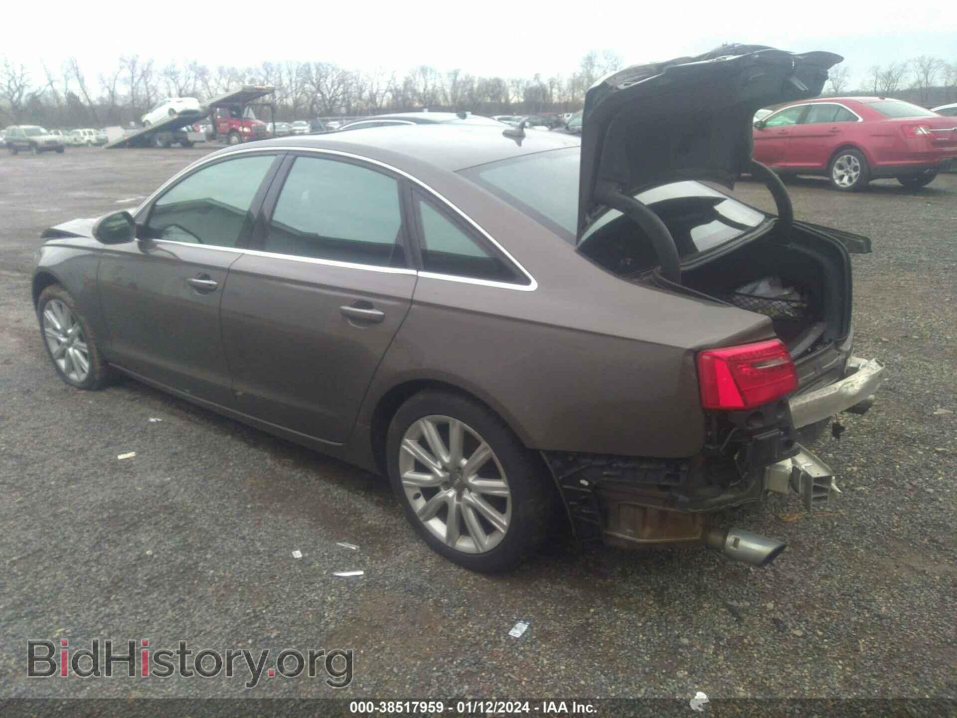 2013 AUDI A6 - VIN: WAUGFAFC8DN155969 - Photo 3