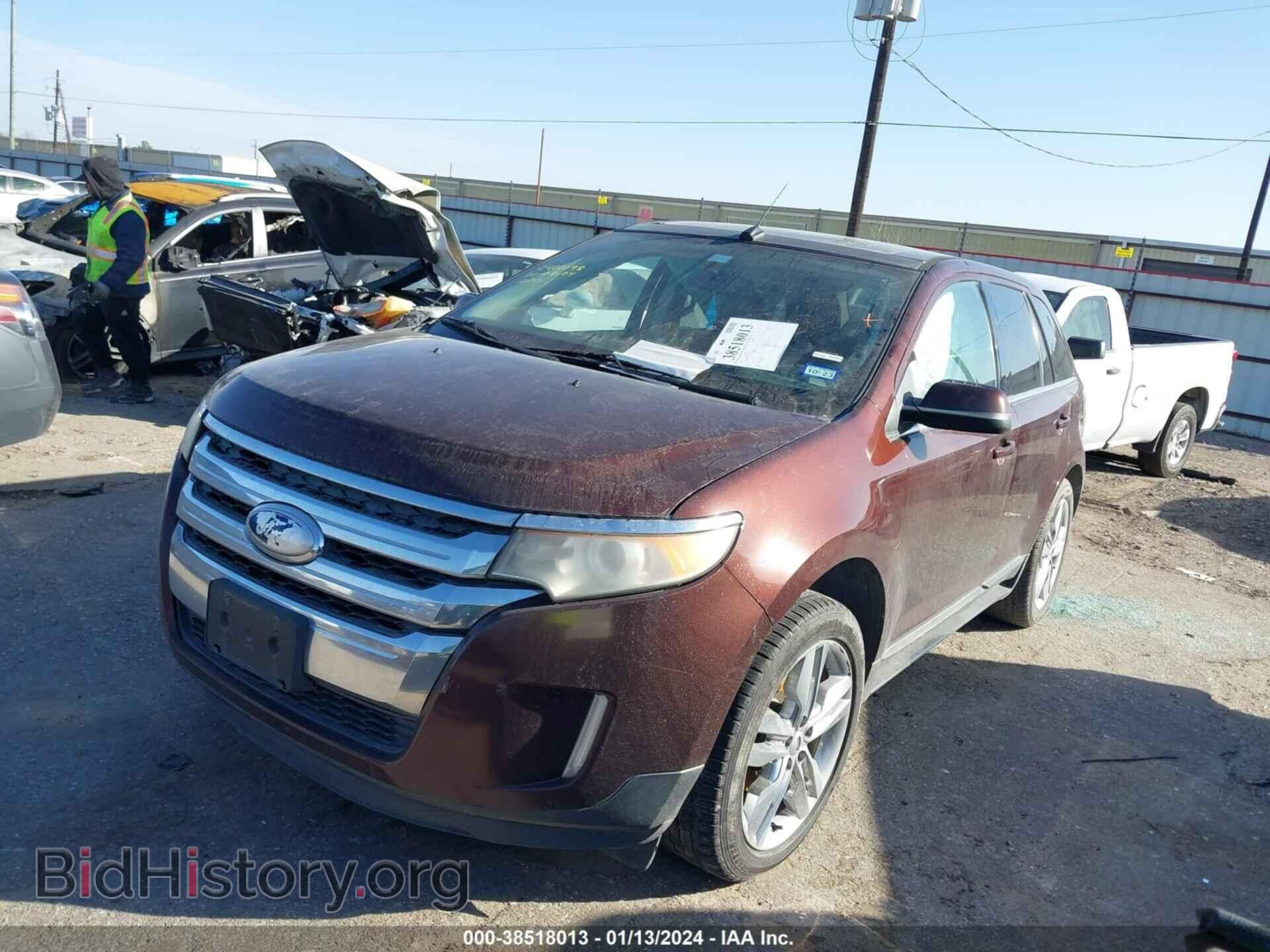 2012 FORD EDGE - VIN: 2FMDK3K90CBA12382 - Фото 2