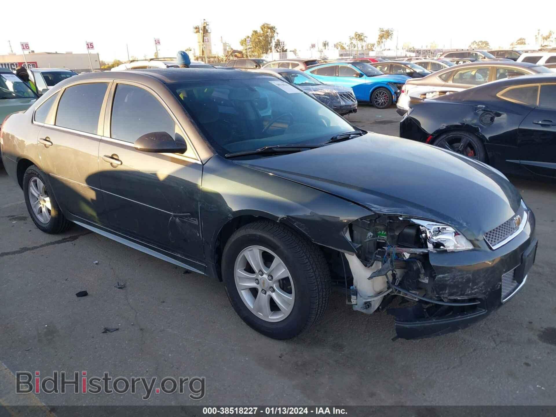Photo 2G1WF5E30C1303709 - CHEVROLET IMPALA 2012