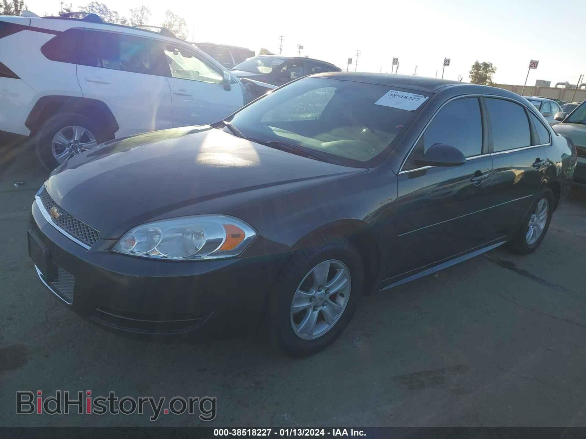 2012 CHEVROLET IMPALA - VIN: 2G1WF5E30C1303709 - Photo 2