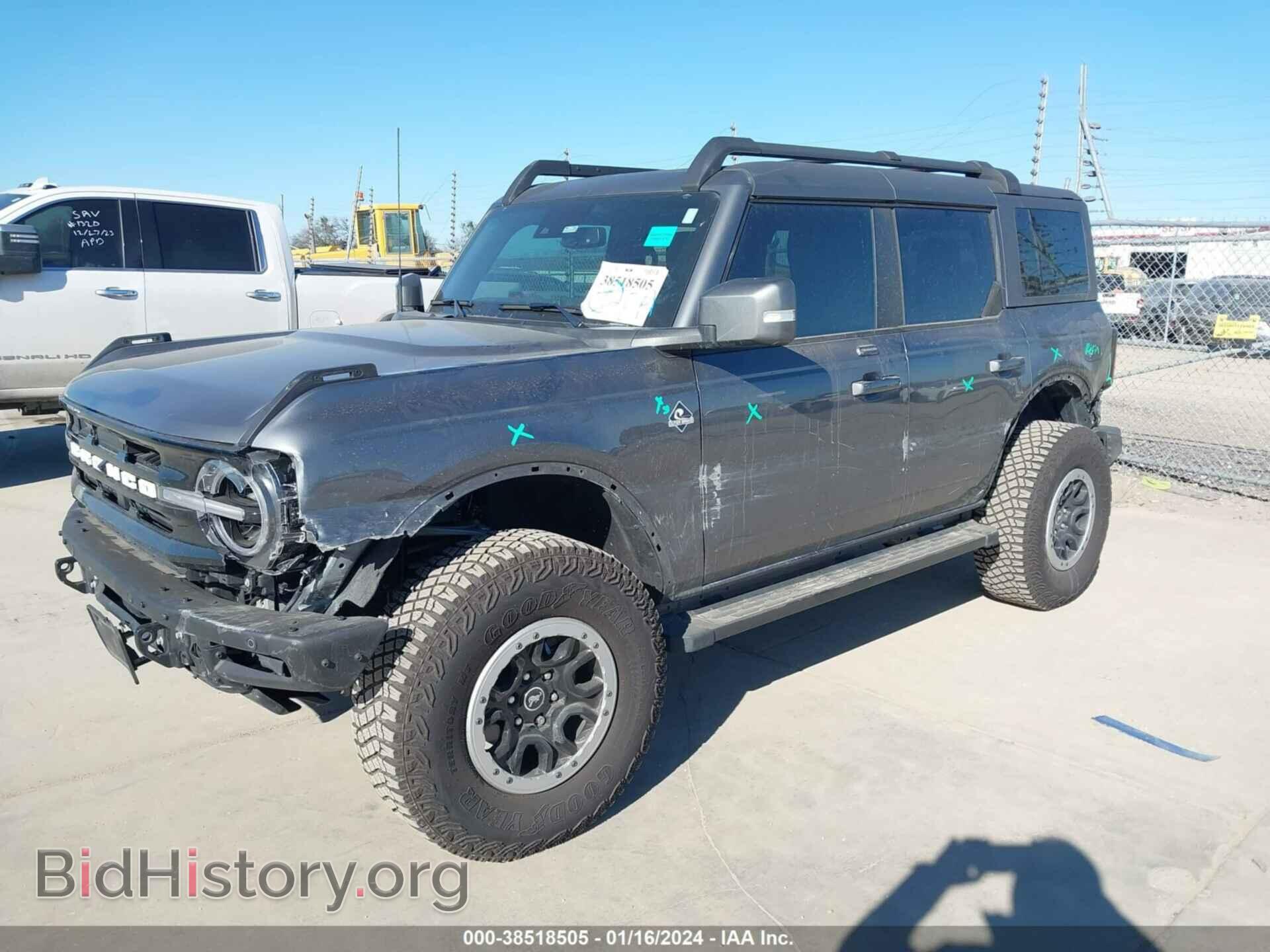 2023 FORD BRONCO - VIN: 1FMEE5DP2PLB59618 - Photo 2
