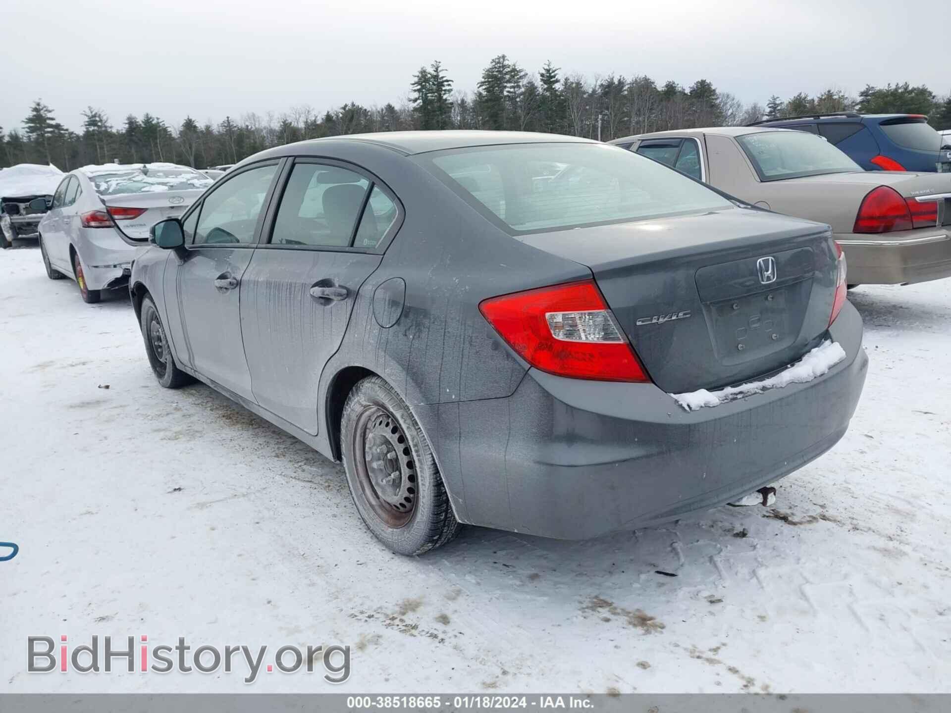 2012 HONDA CIVIC - VIN: 2HGFB2F56CH330682 - Photo 3