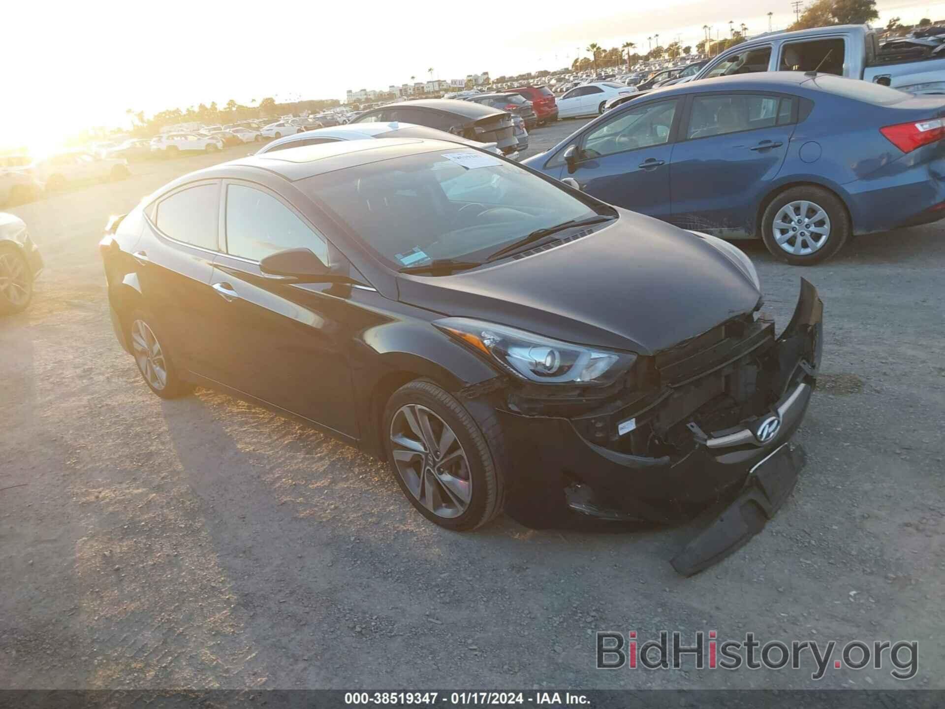 Photo 5NPDH4AE1GH781653 - HYUNDAI ELANTRA 2016