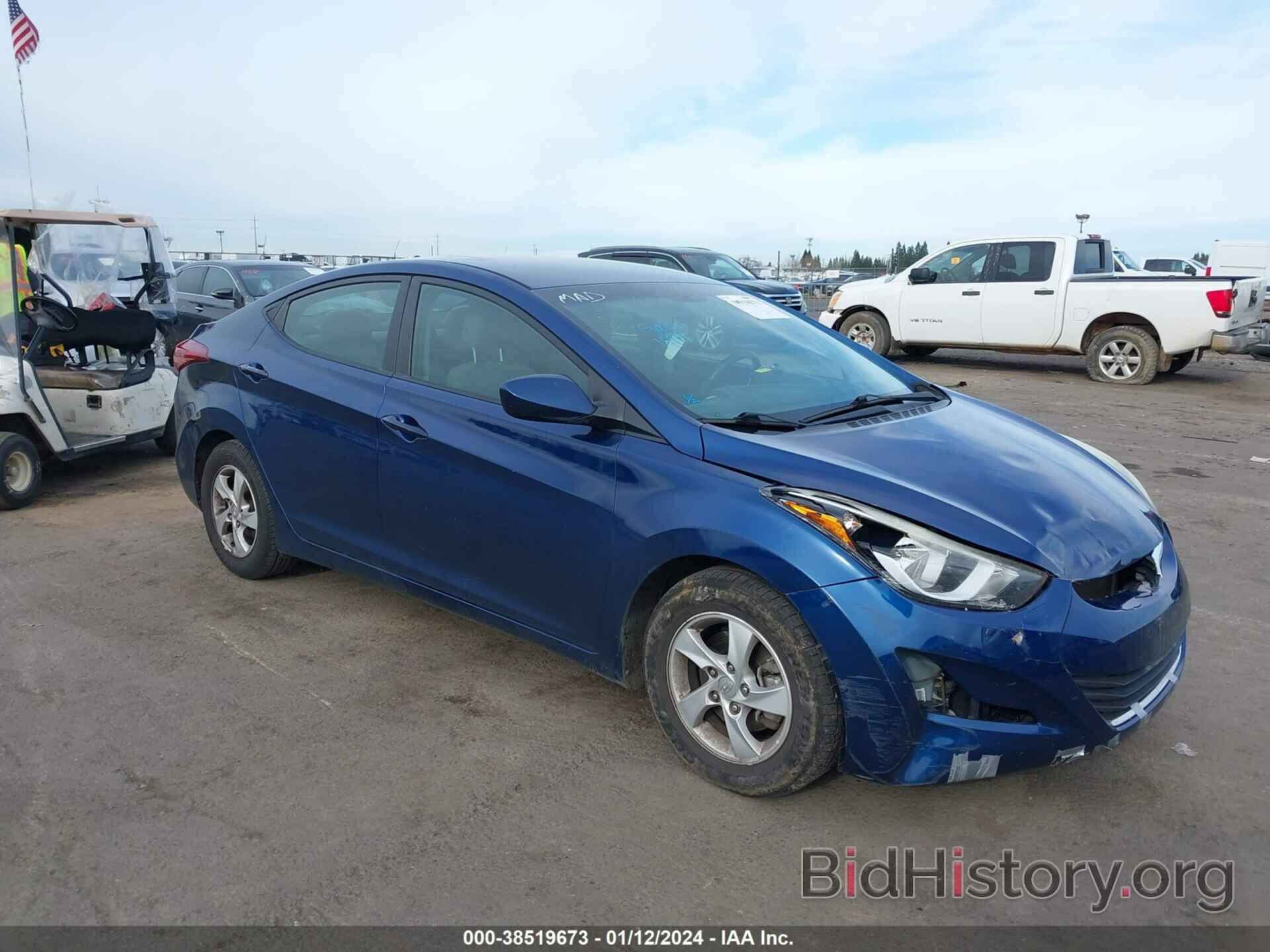 Фотография 5NPDH4AE9FH583157 - HYUNDAI ELANTRA 2015