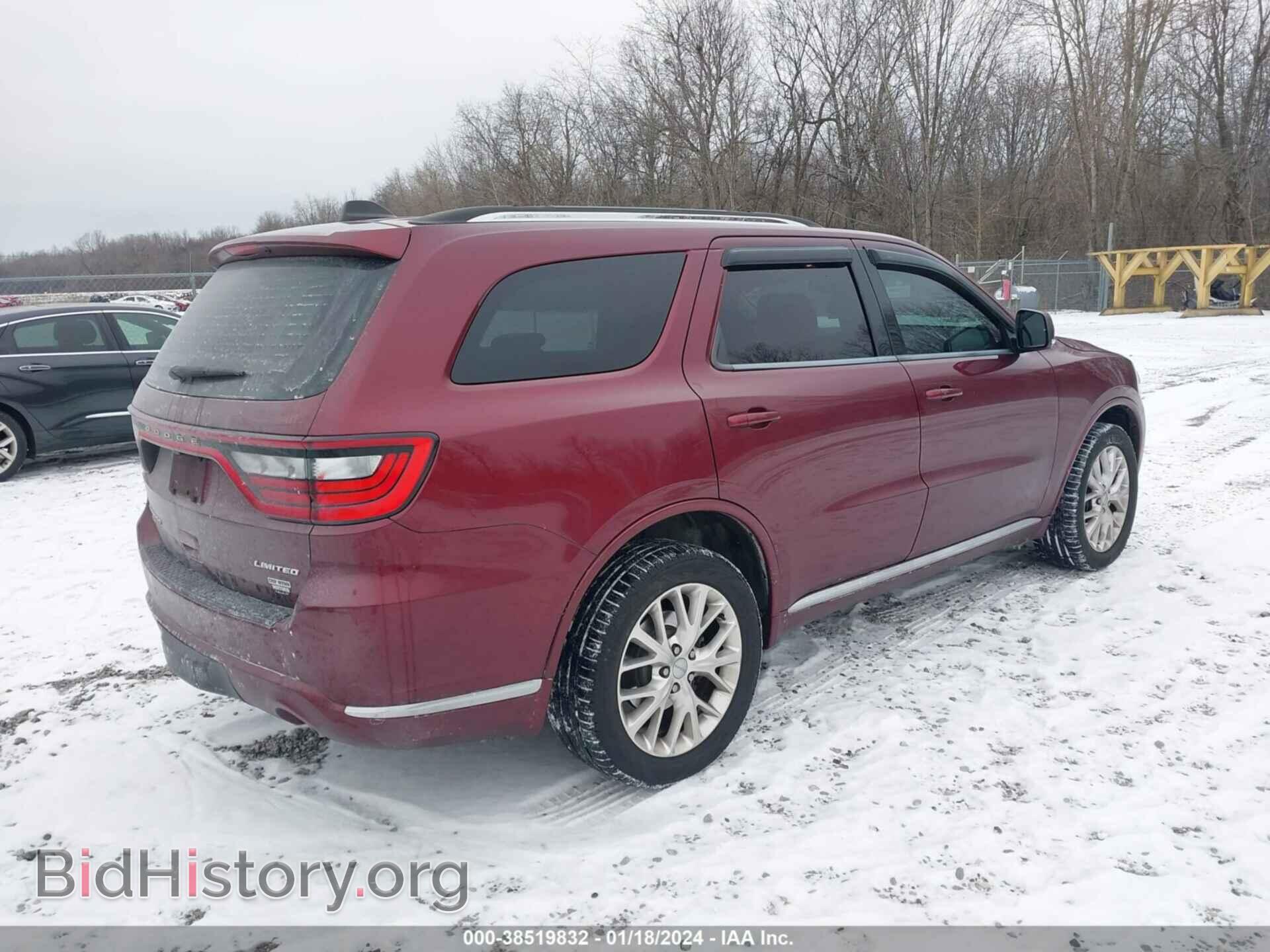 2016 DODGE DURANGO - VIN: 1C4RDJDG1GC433361 - Фото 4