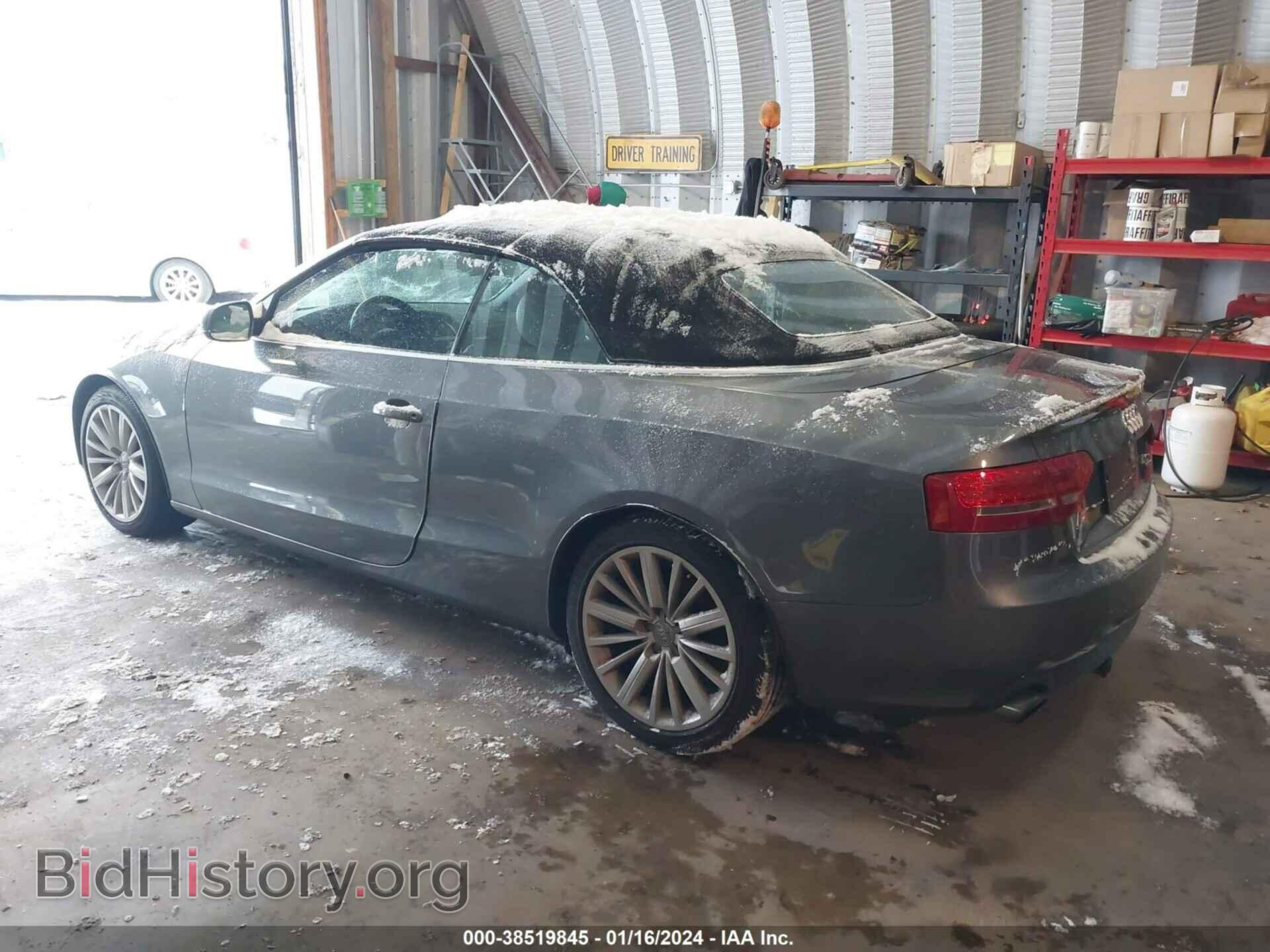 2012 AUDI A5 - VIN: WAULFAFH5CN009344 - Фото 3