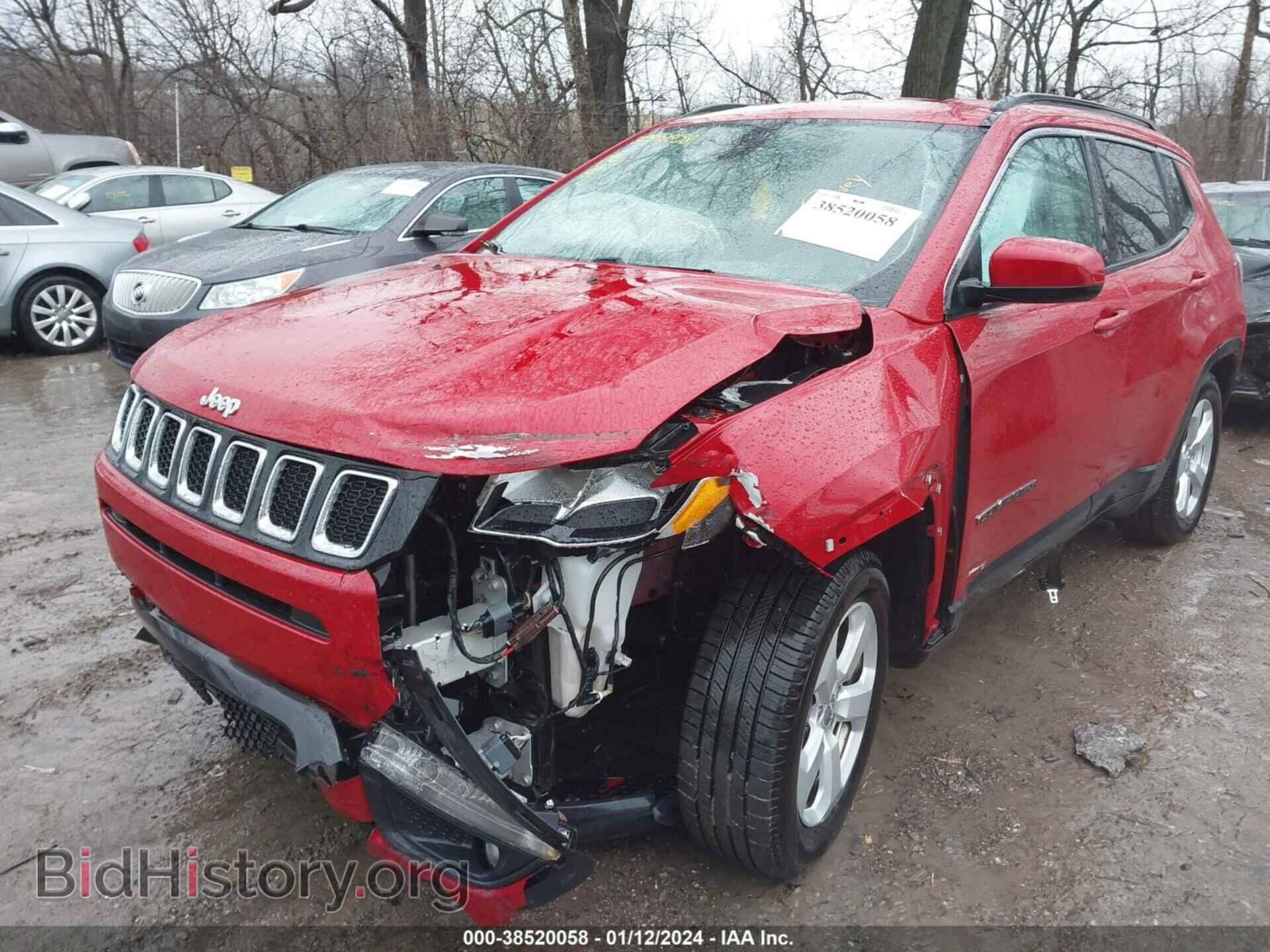 2018 JEEP COMPASS - VIN: 3C4NJCBB7JT165177 - Фото 2