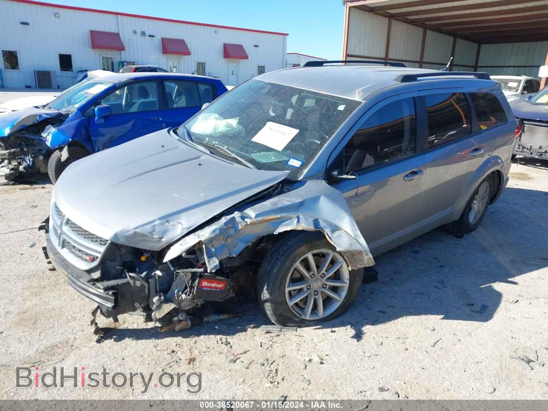 2016 DODGE JOURNEY - VIN: 3C4PDCBG7GT165863 - Фото 2