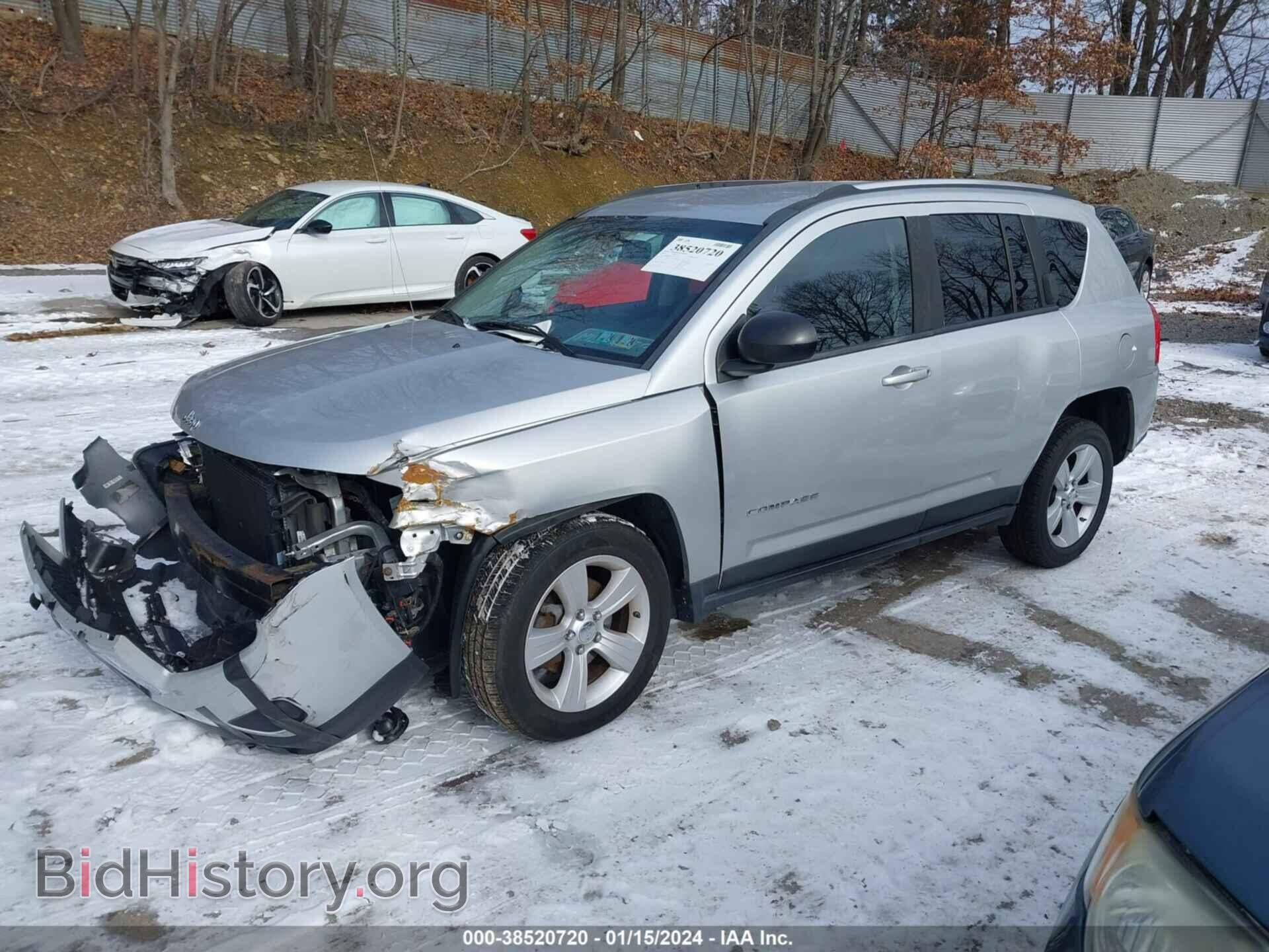 2012 JEEP COMPASS - VIN: 1C4NJDBB9CD577244 - Фото 2