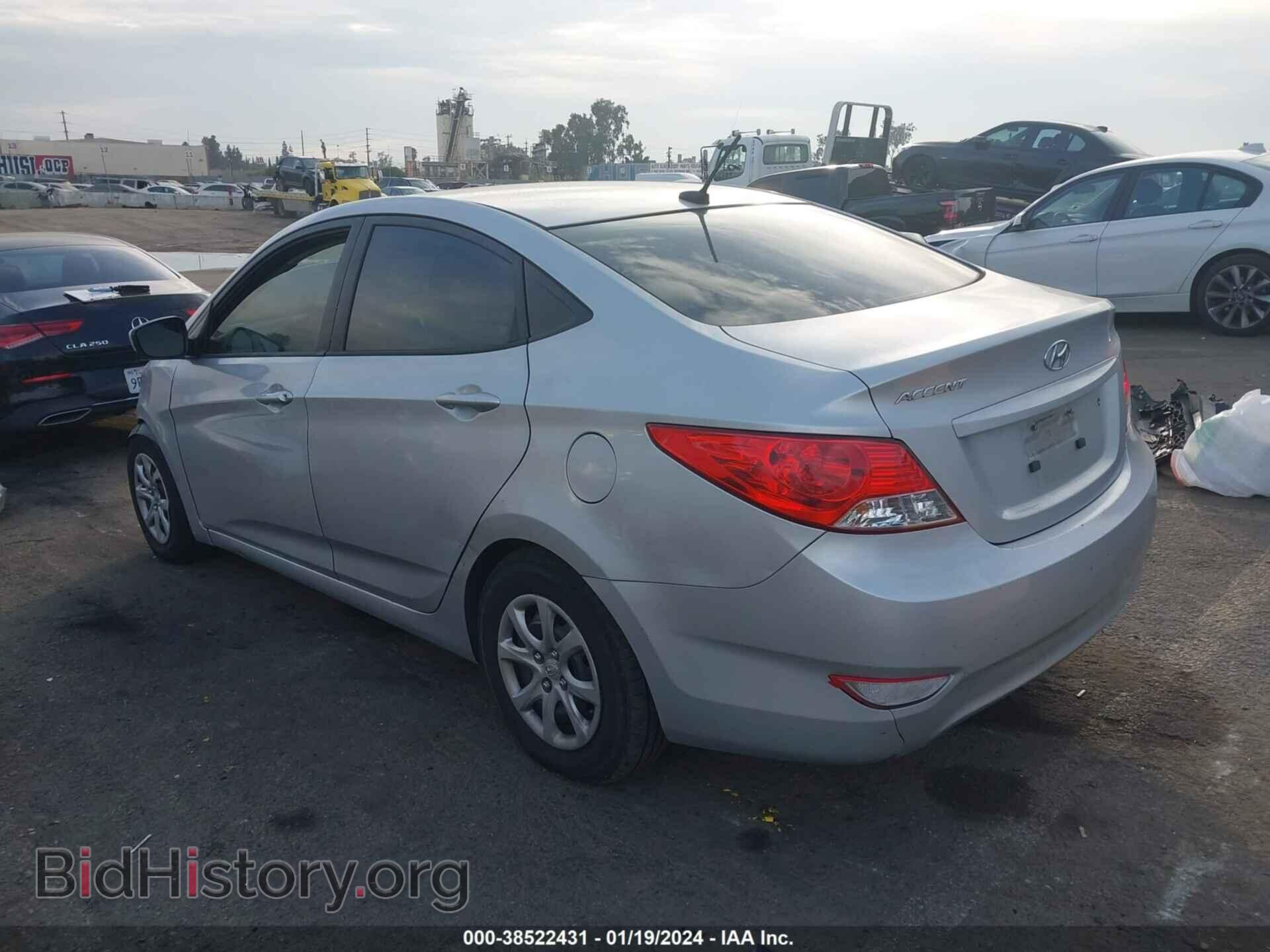 2013 HYUNDAI ACCENT - VIN: KMHCT4AE4DU344866 - Фото 3