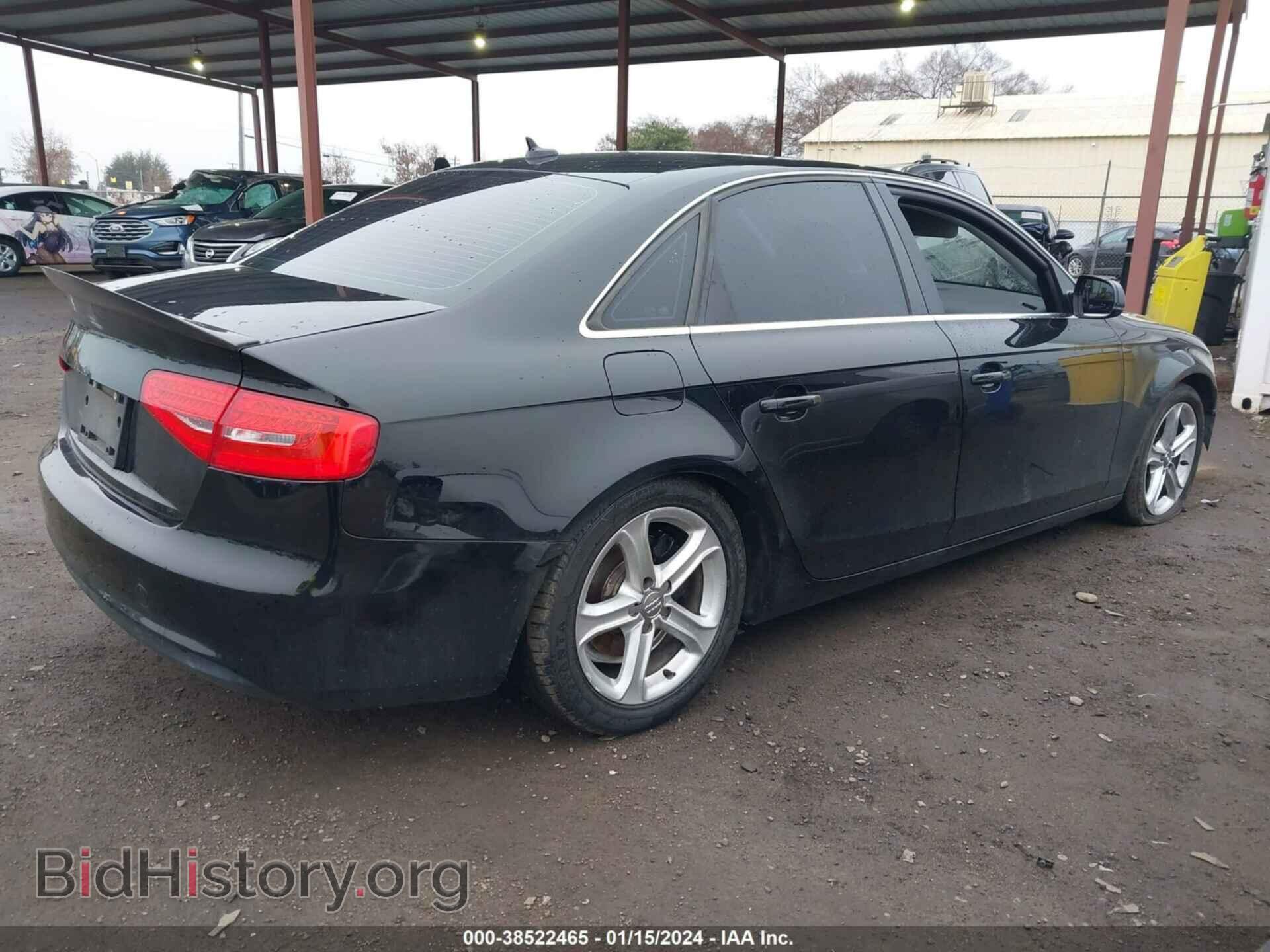 2013 AUDI A4 - VIN: WAUAFAFL1DN049711 - Фото 4
