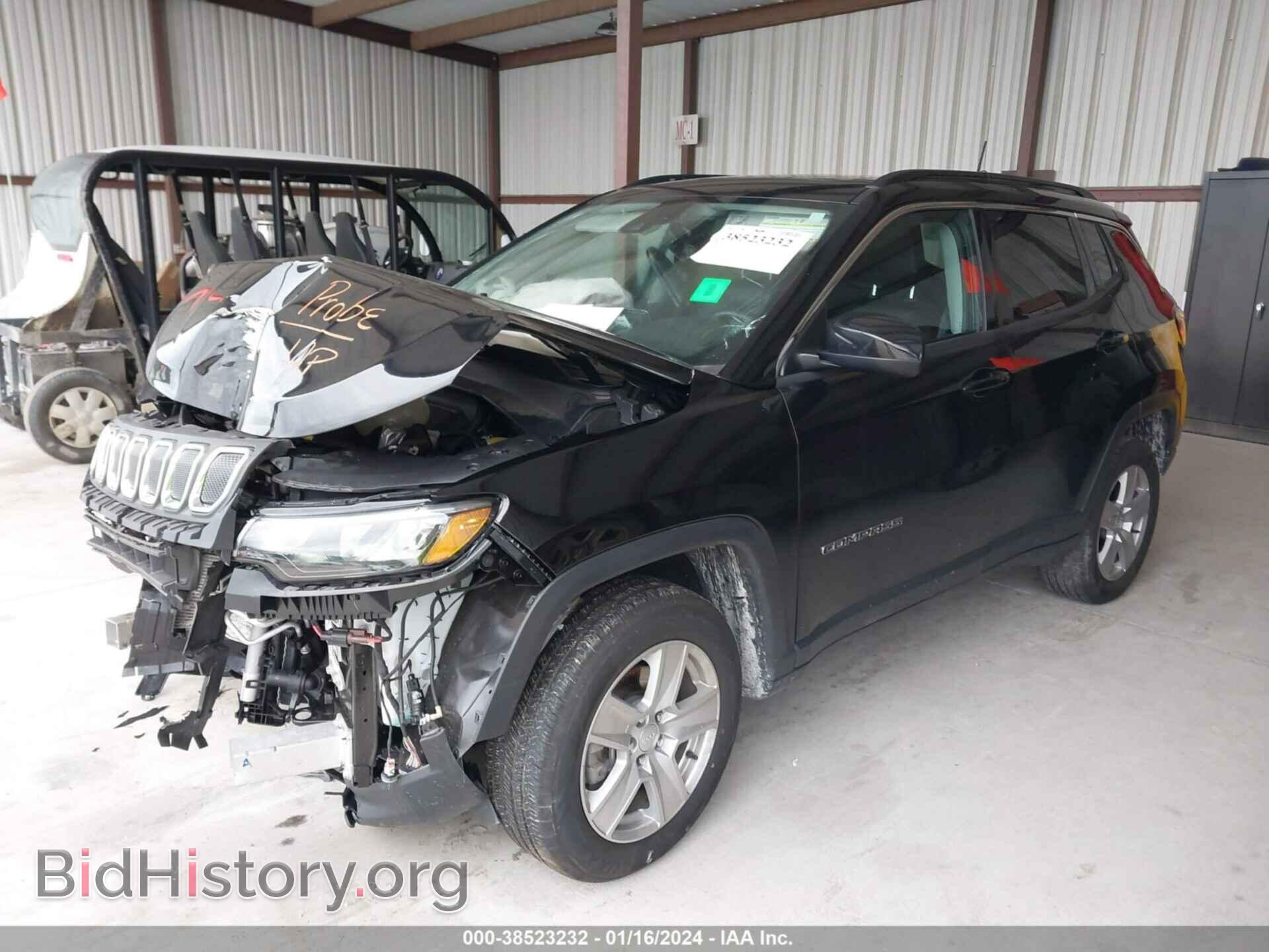 2022 JEEP COMPASS - VIN: 3C4NJDBB9NT211894 - Фото 2