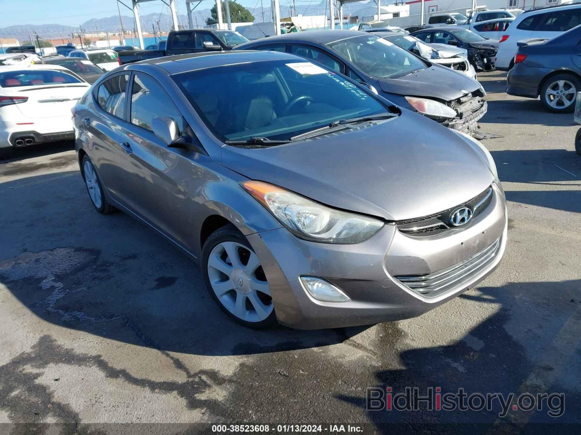 Photo 5NPDH4AE0CH083612 - HYUNDAI ELANTRA 2012