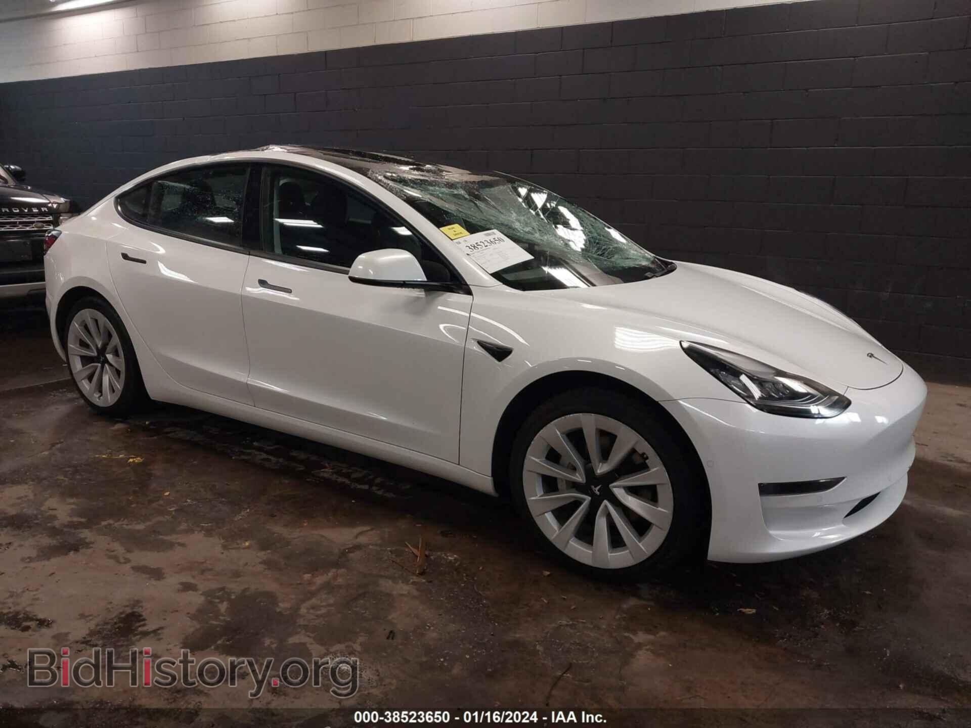Photo 5YJ3E1EA6MF849174 - TESLA MODEL 3 2021