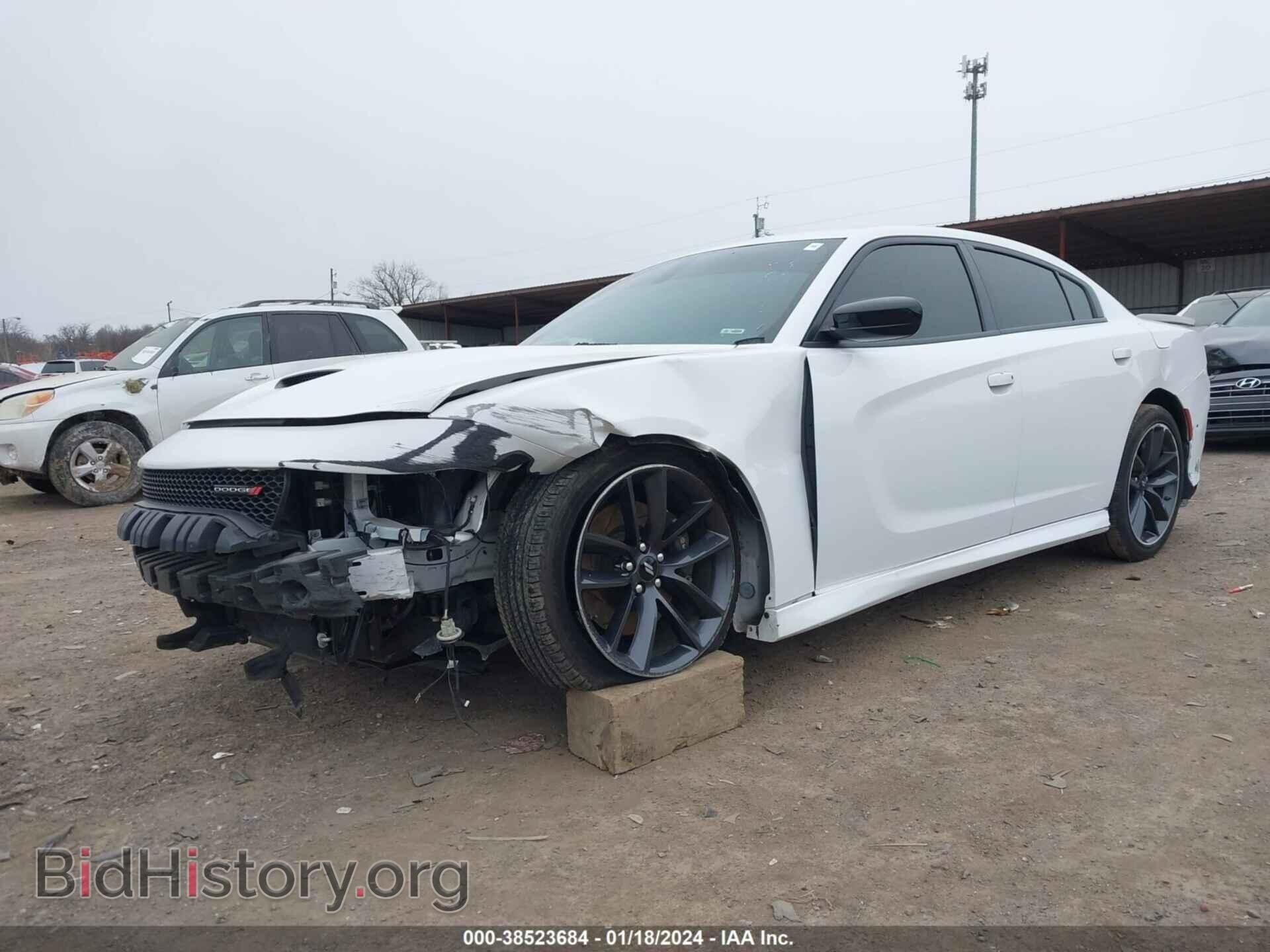 2019 DODGE CHARGER - VIN: 2C3CDXHG2KH608052 - Фото 2