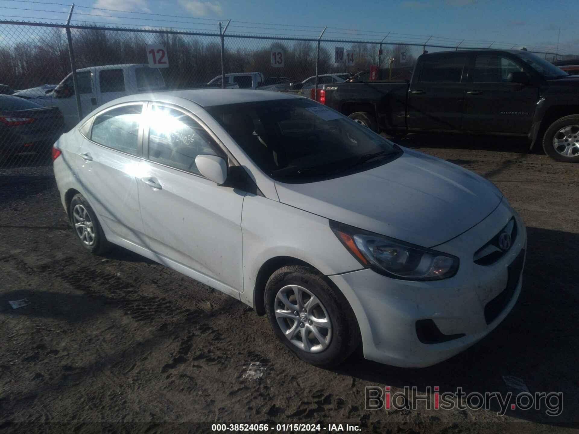 Photo KMHCT4AEXCU179548 - HYUNDAI ACCENT 2012