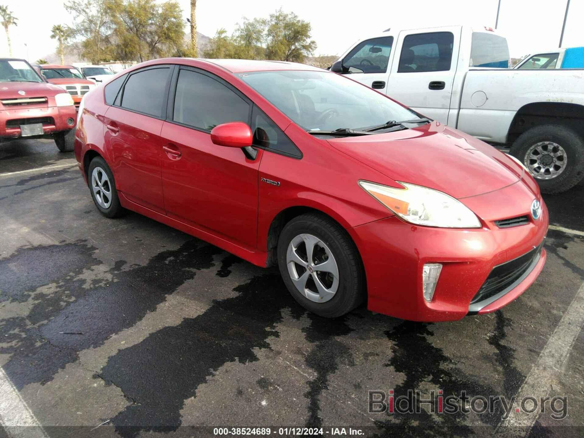 Photo JTDKN3DU8E1809708 - TOYOTA PRIUS 2014